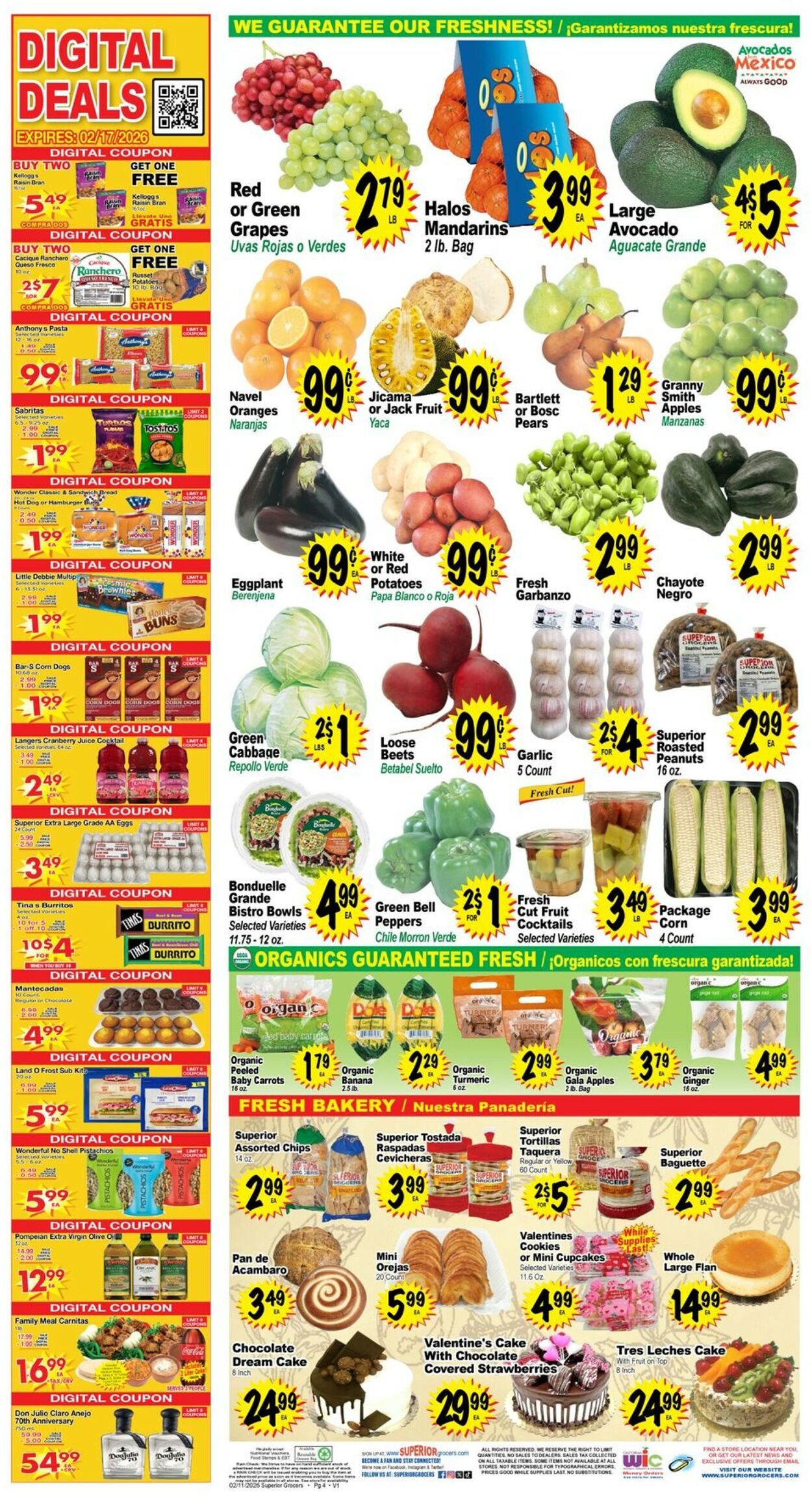 Catalogue Superior Grocers from 02/11/2026