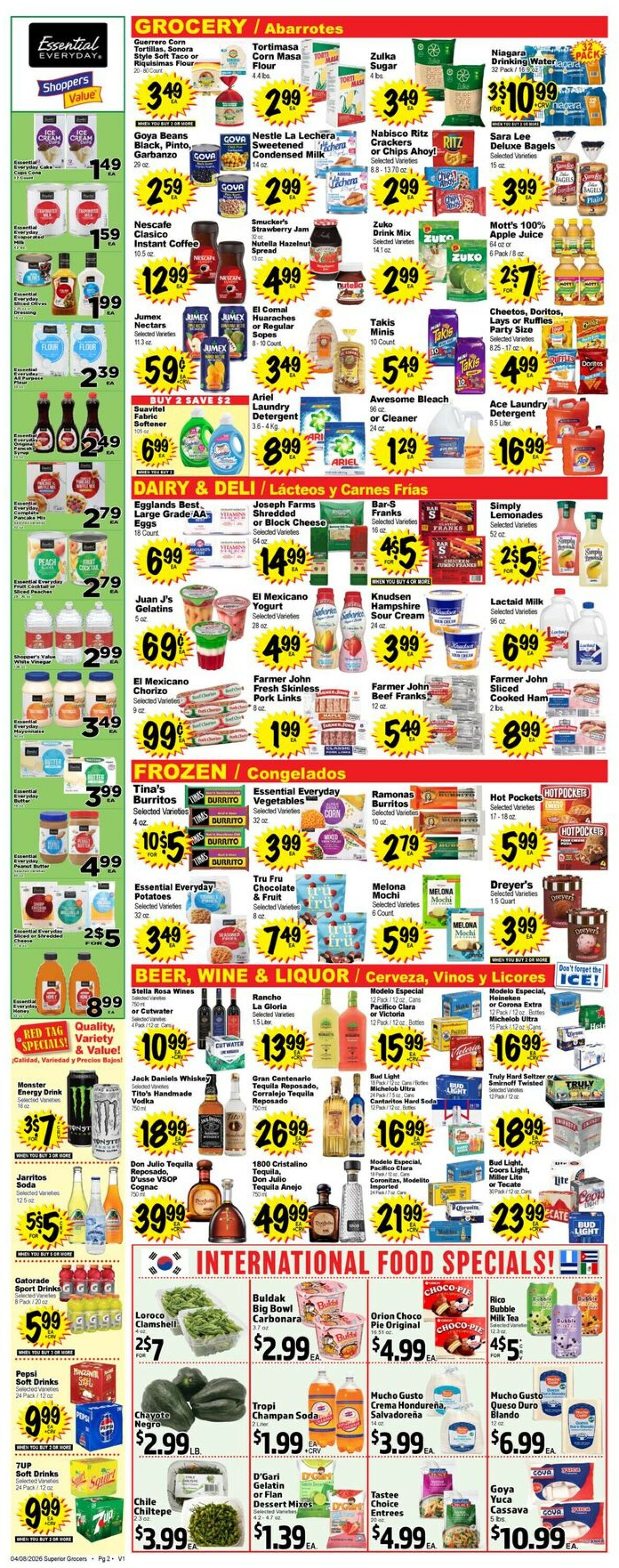 Catalogue Superior Grocers from 04/08/2026