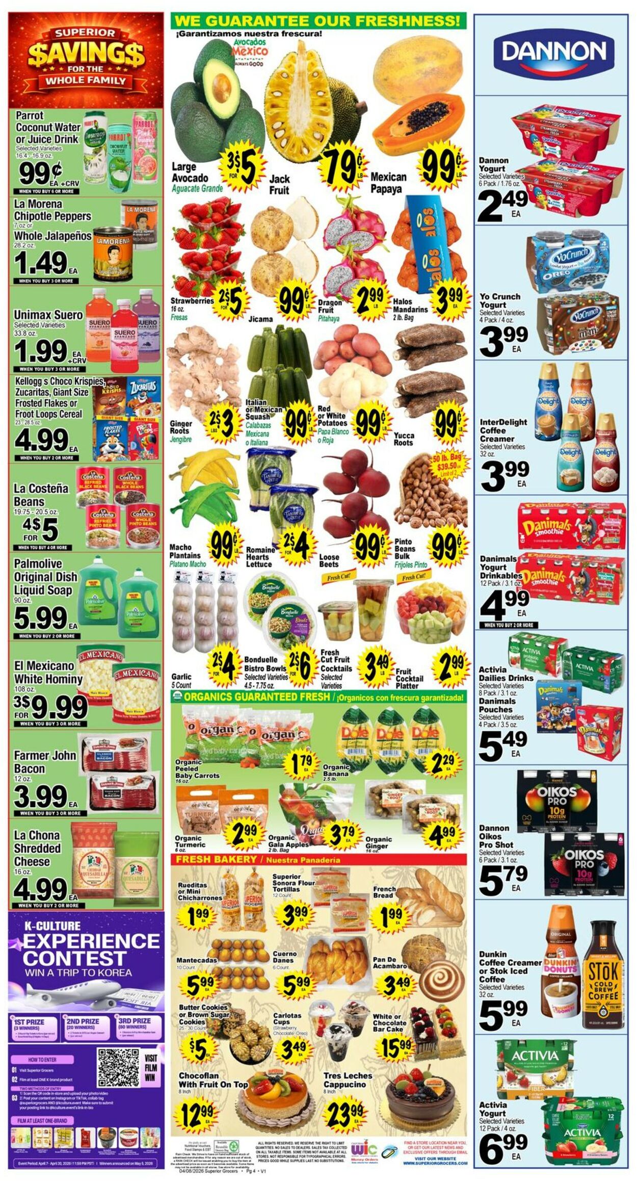Catalogue Superior Grocers from 04/08/2026