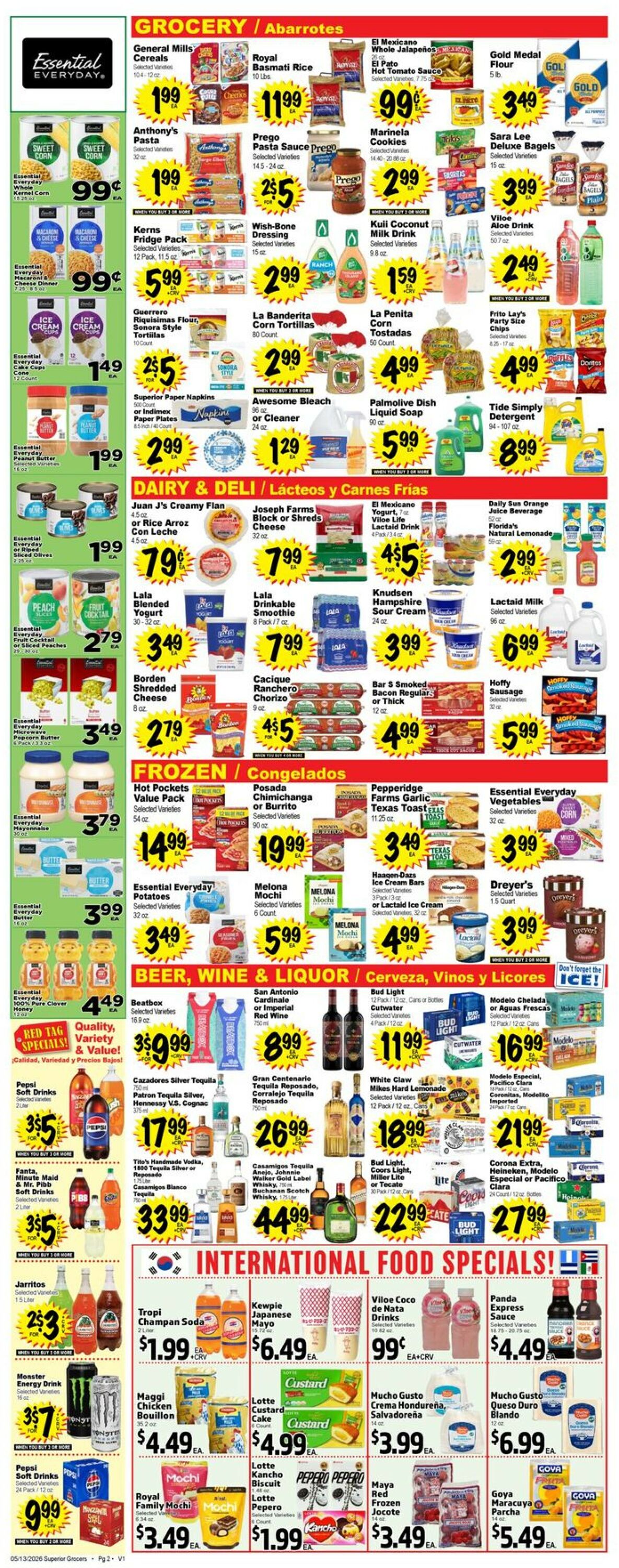 Catalogue Superior Grocers from 05/13/2026