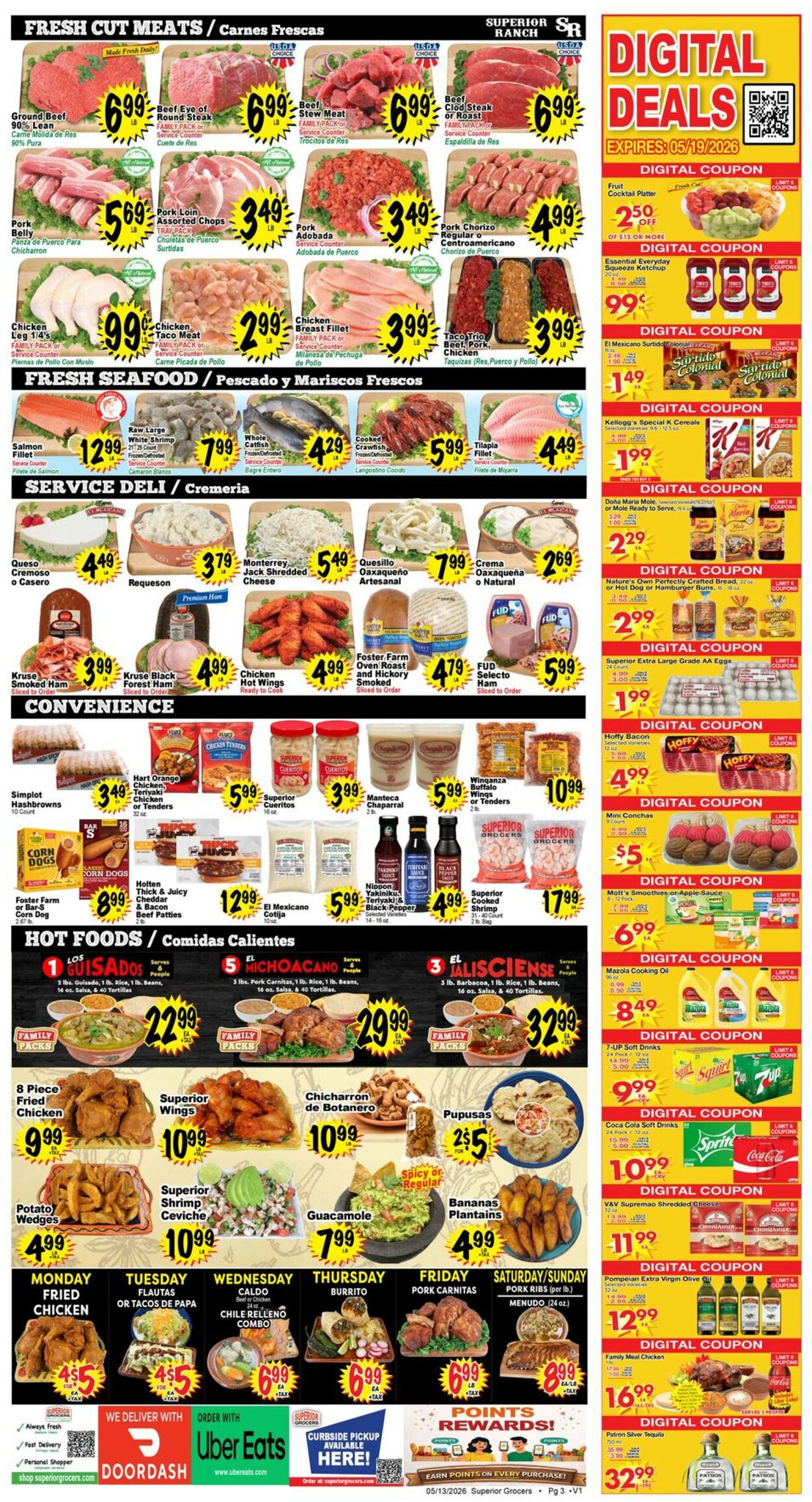 Catalogue Superior Grocers from 05/13/2026