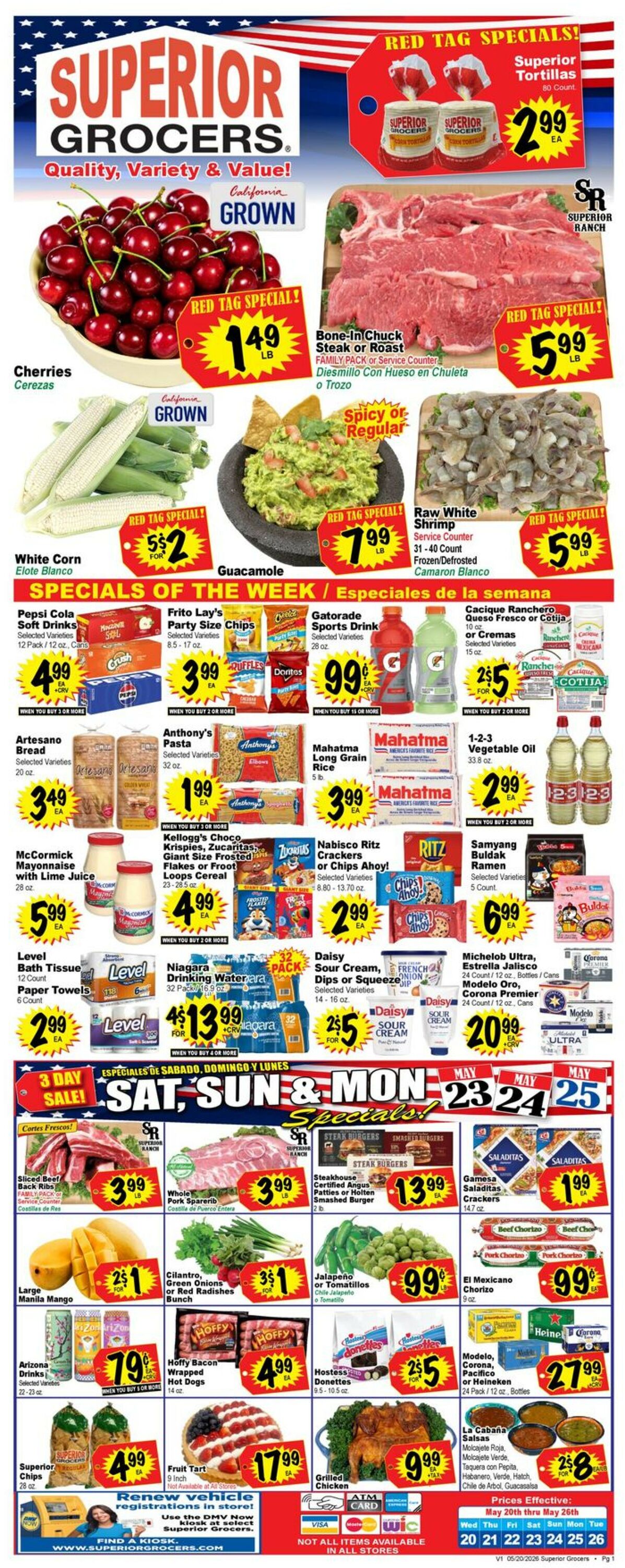 Catalogue Superior Grocers from 05/20/2026