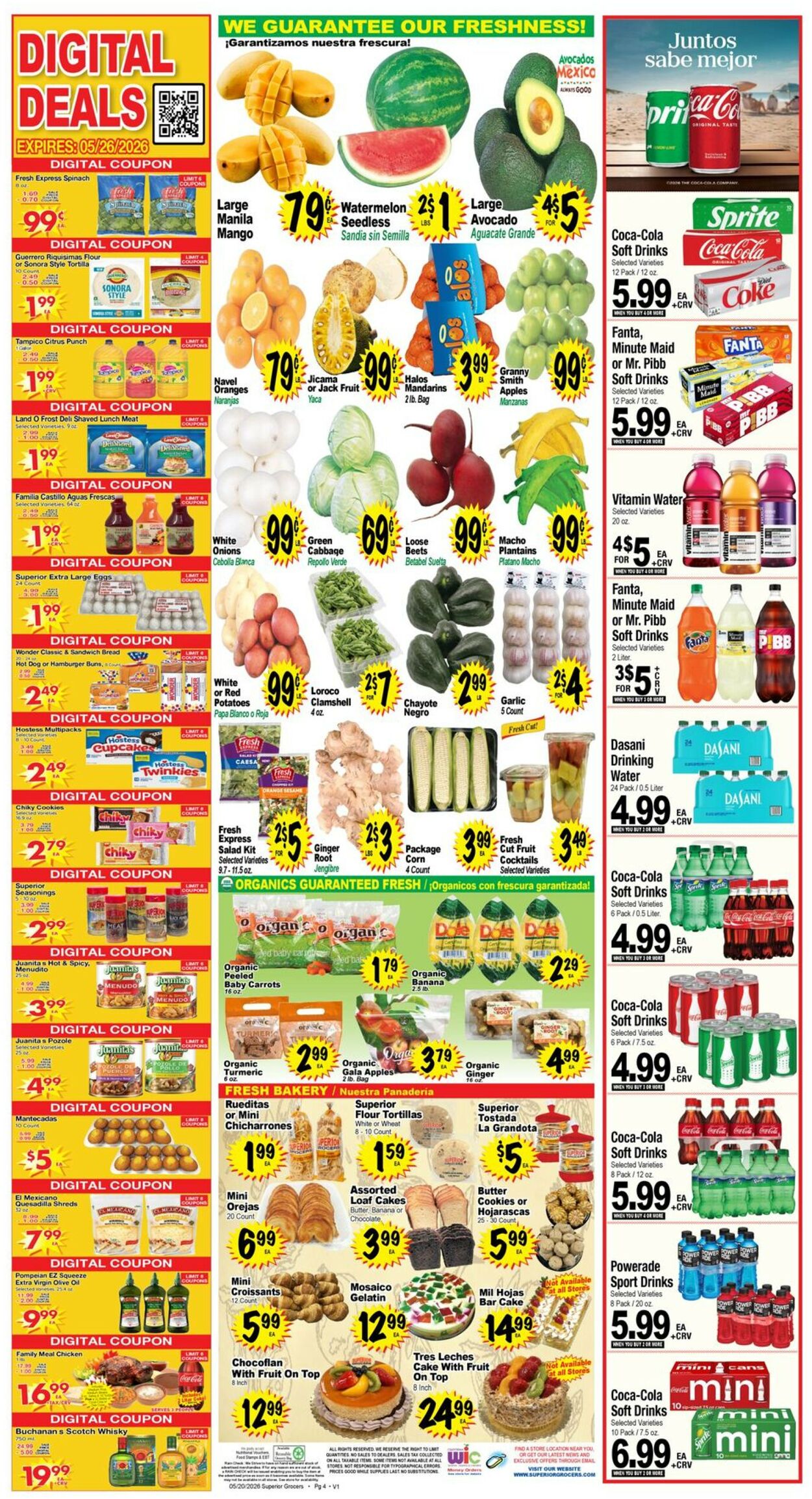 Catalogue Superior Grocers from 05/20/2026