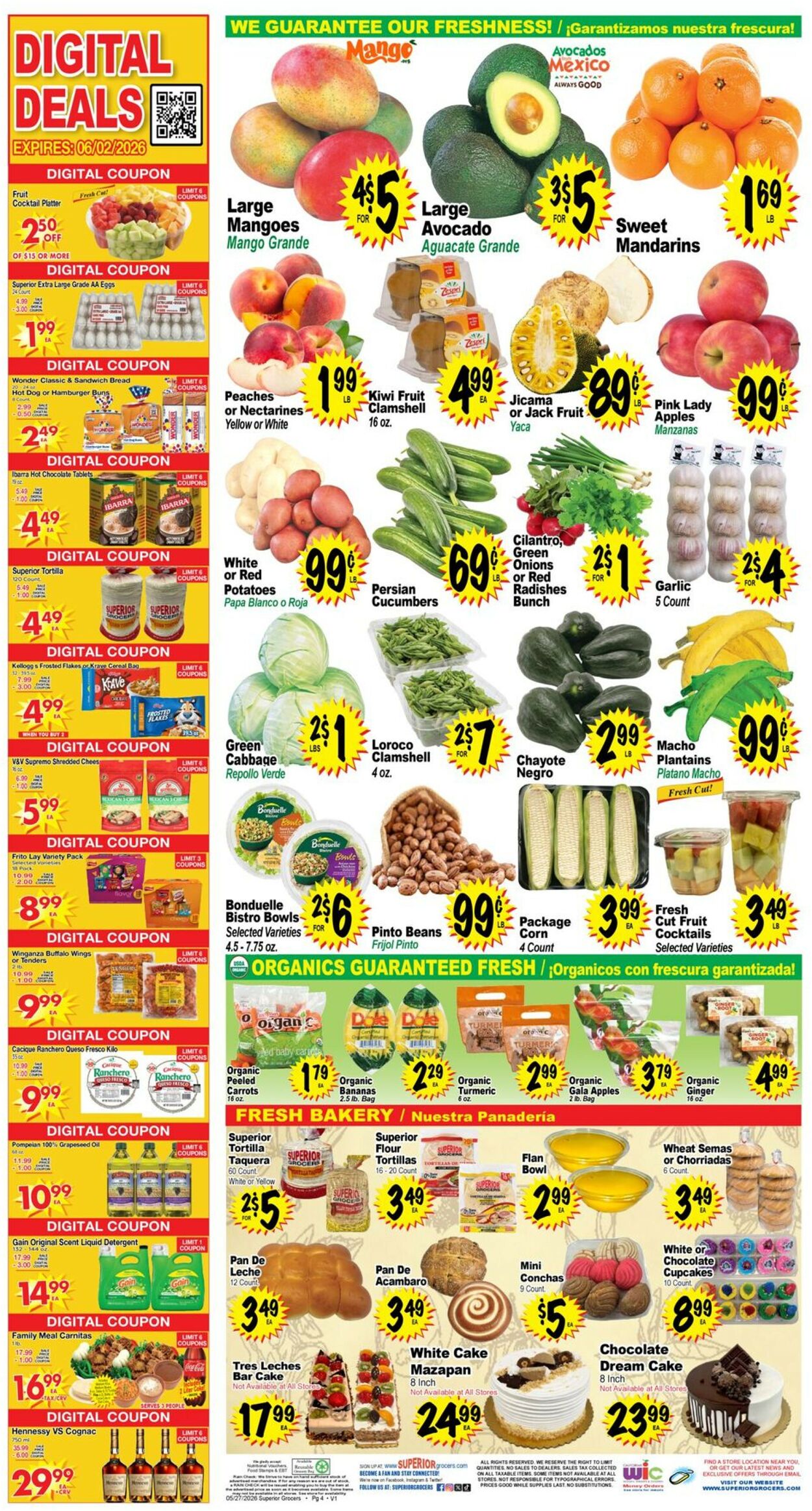 Catalogue Superior Grocers from 05/27/2026
