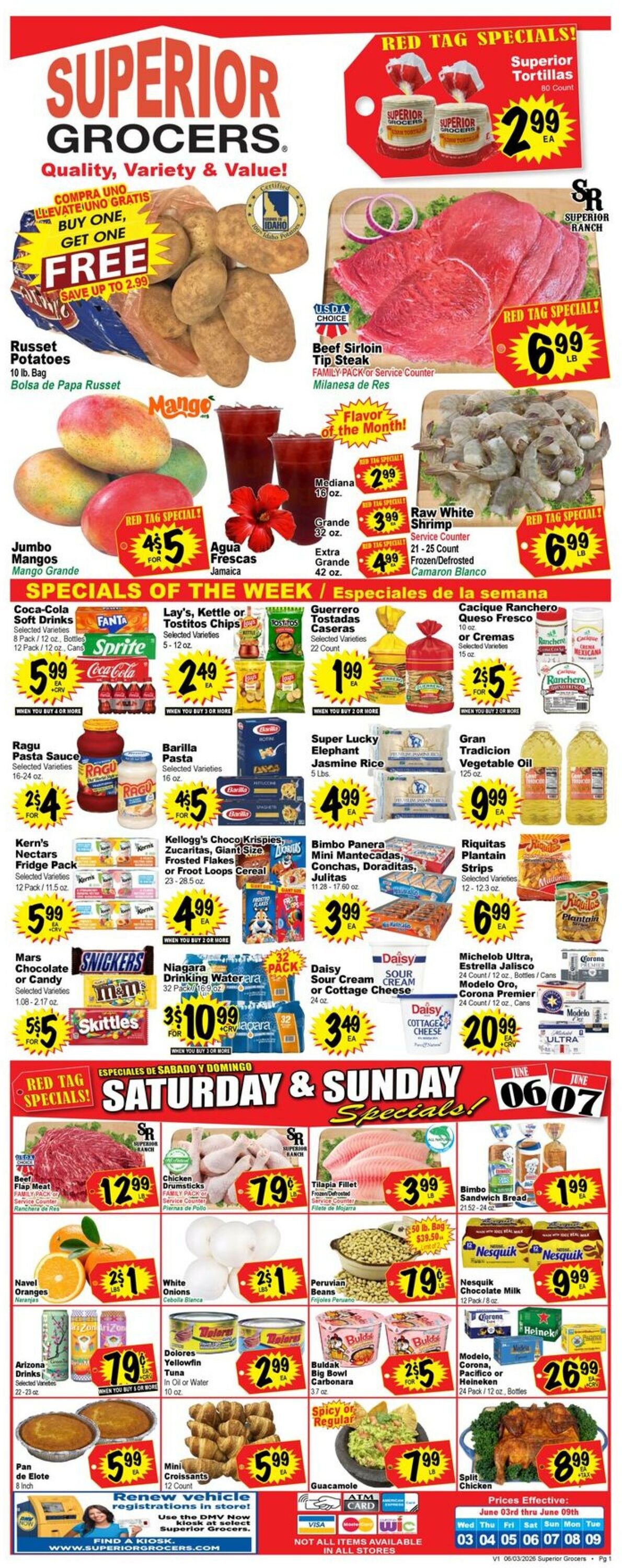 Catalogue Superior Grocers from 06/03/2026