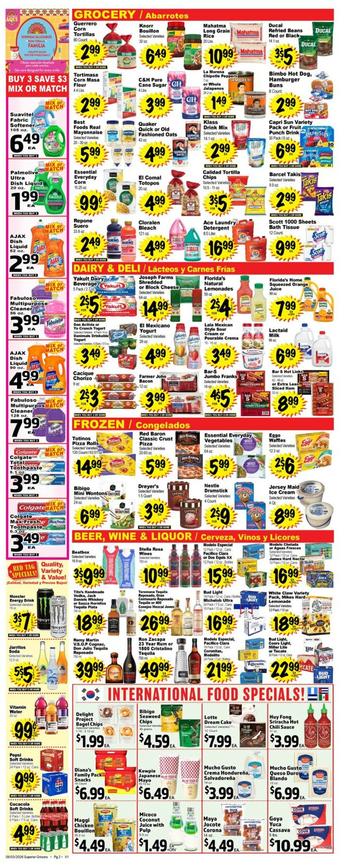 Catalogue Superior Grocers from 06/03/2026