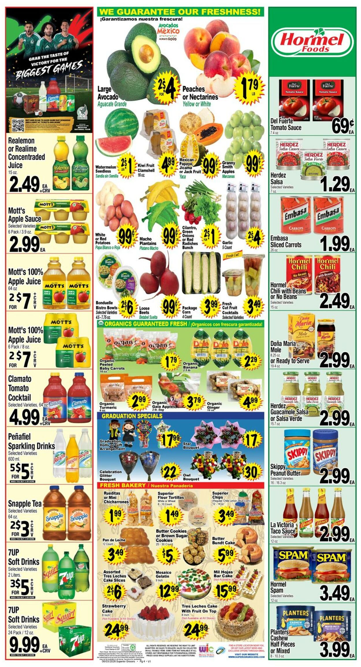 Catalogue Superior Grocers from 06/03/2026
