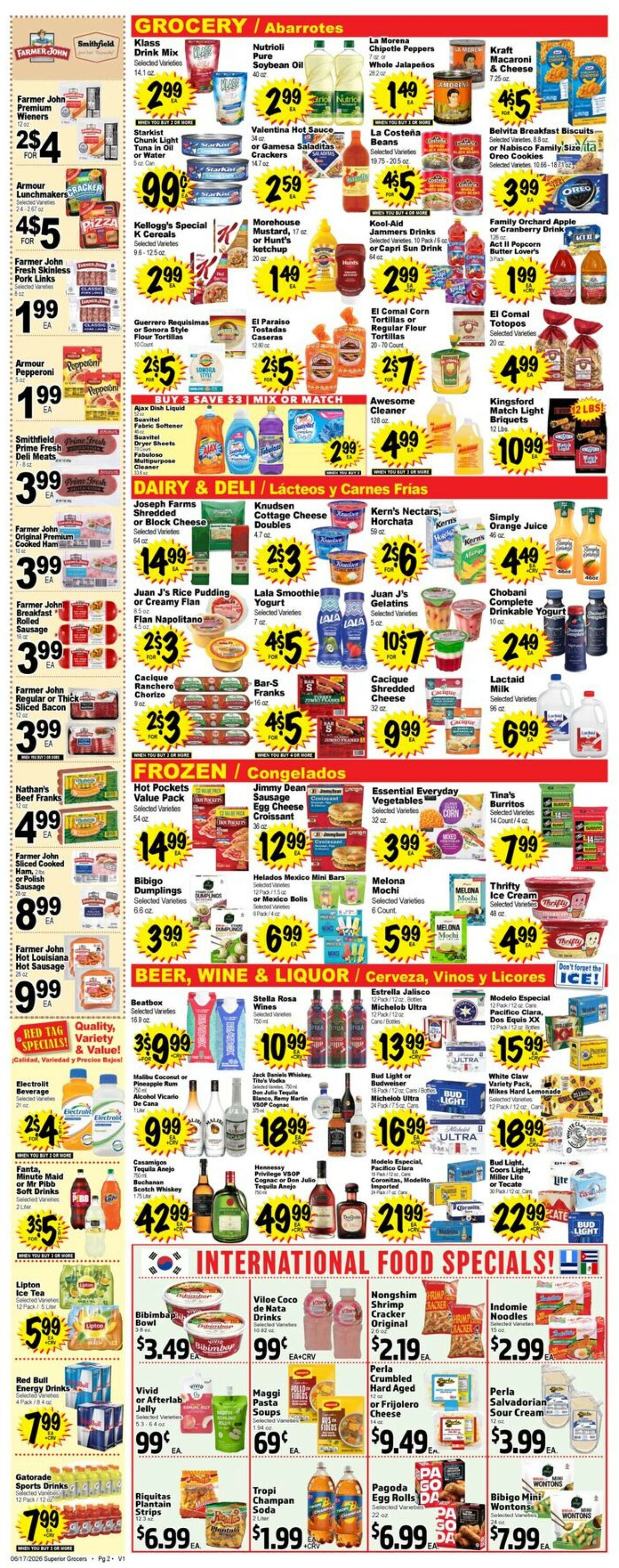 Catalogue Superior Grocers from 06/17/2026
