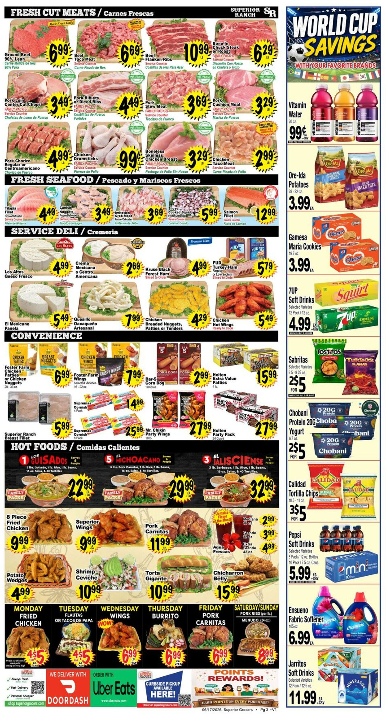 Catalogue Superior Grocers from 06/17/2026