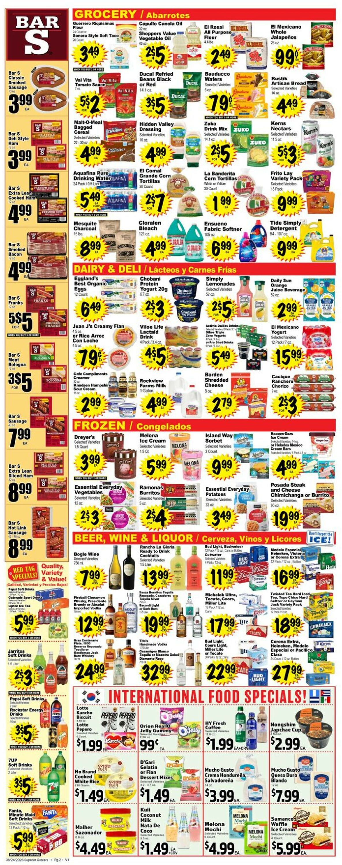 Catalogue Superior Grocers from 06/24/2026