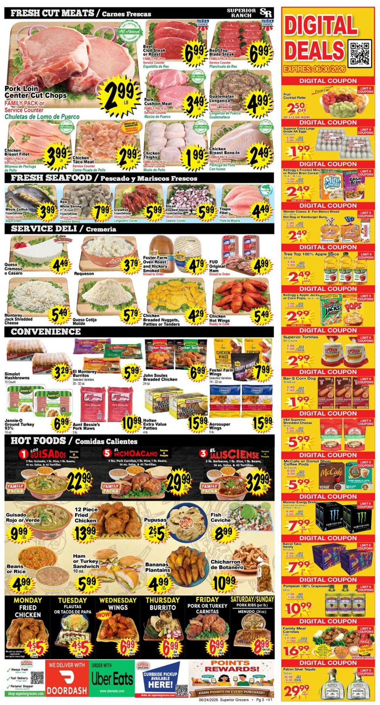 Catalogue Superior Grocers from 06/24/2026
