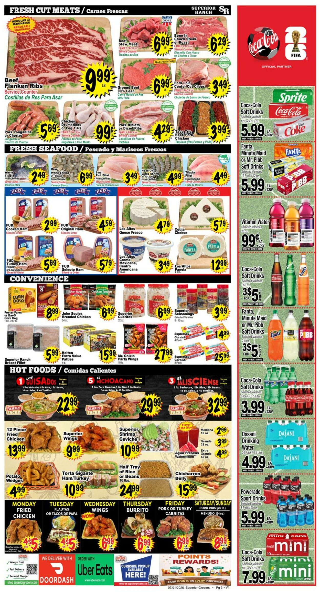 Catalogue Superior Grocers from 07/01/2026