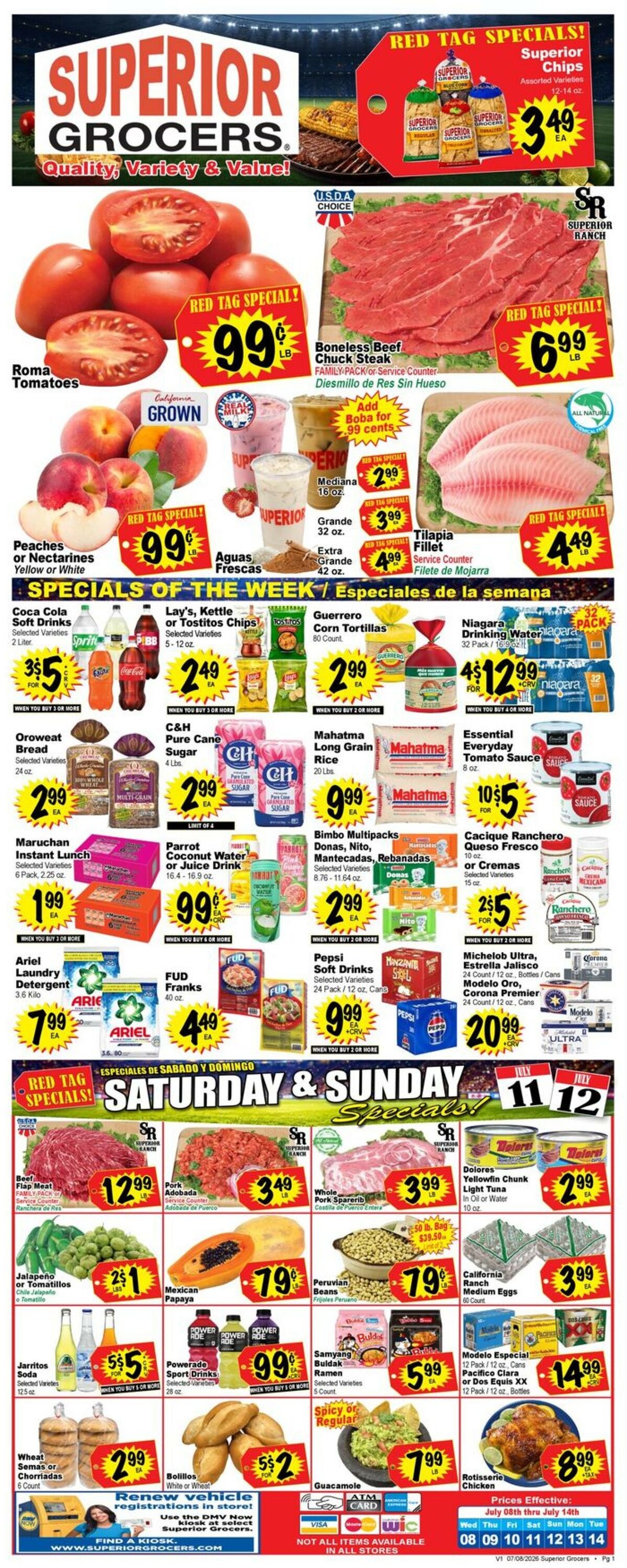 Catalogue Superior Grocers from 07/08/2026