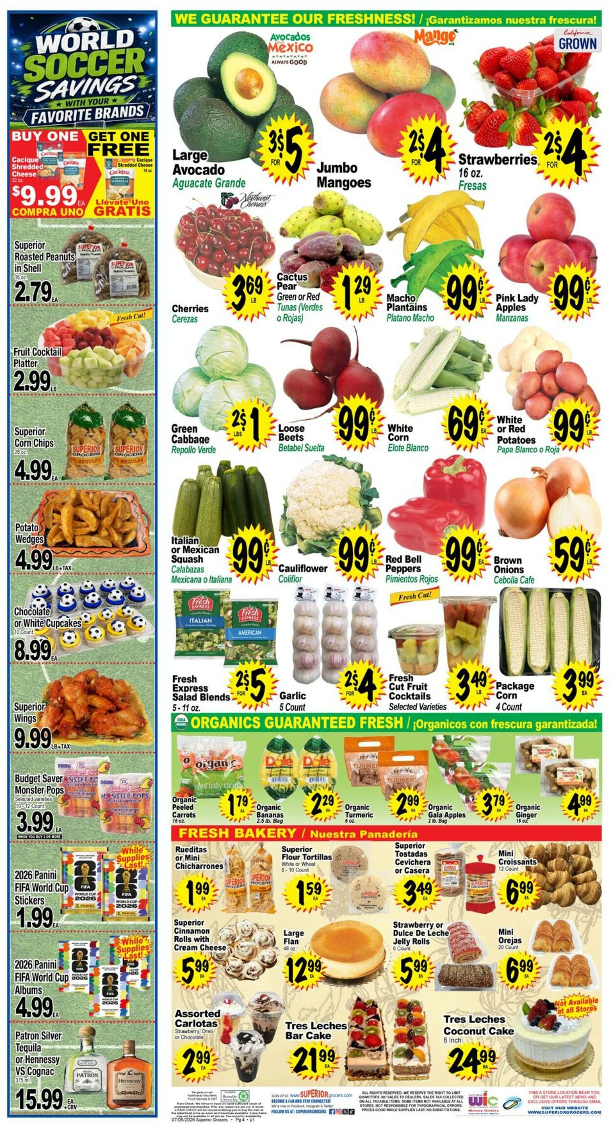 Catalogue Superior Grocers from 07/08/2026