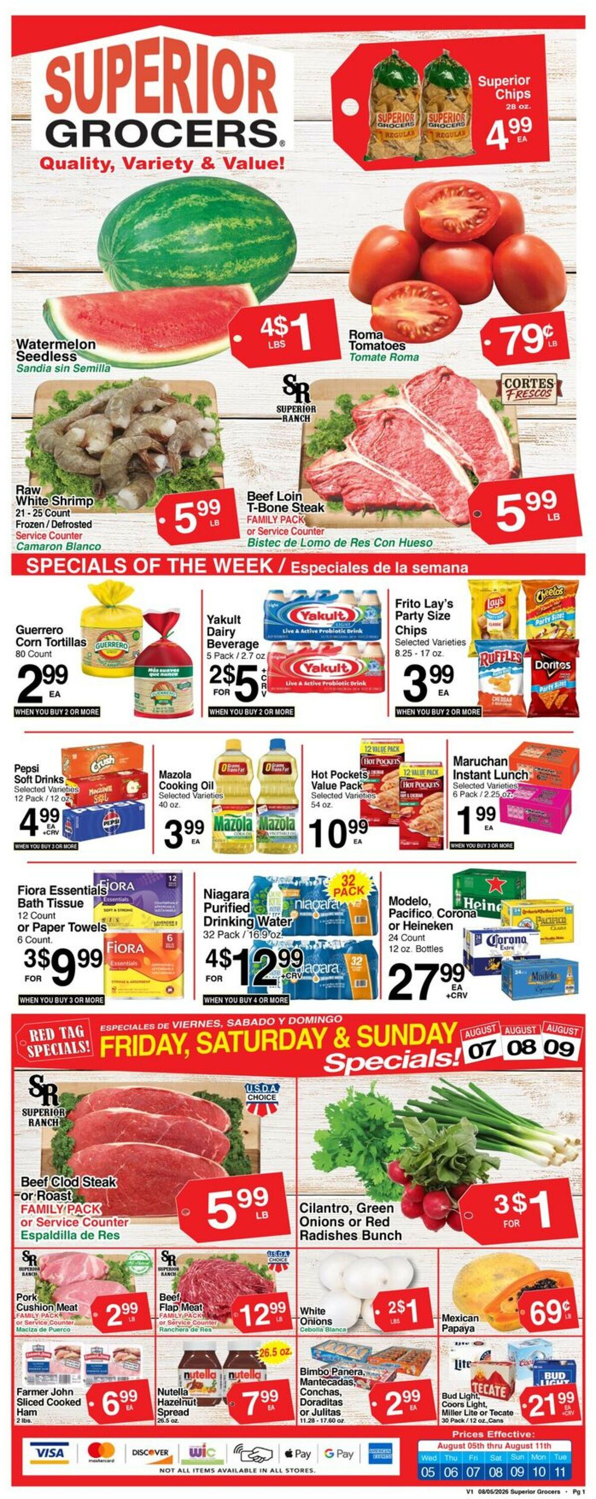 Catalogue Superior Grocers from 08/05/2026
