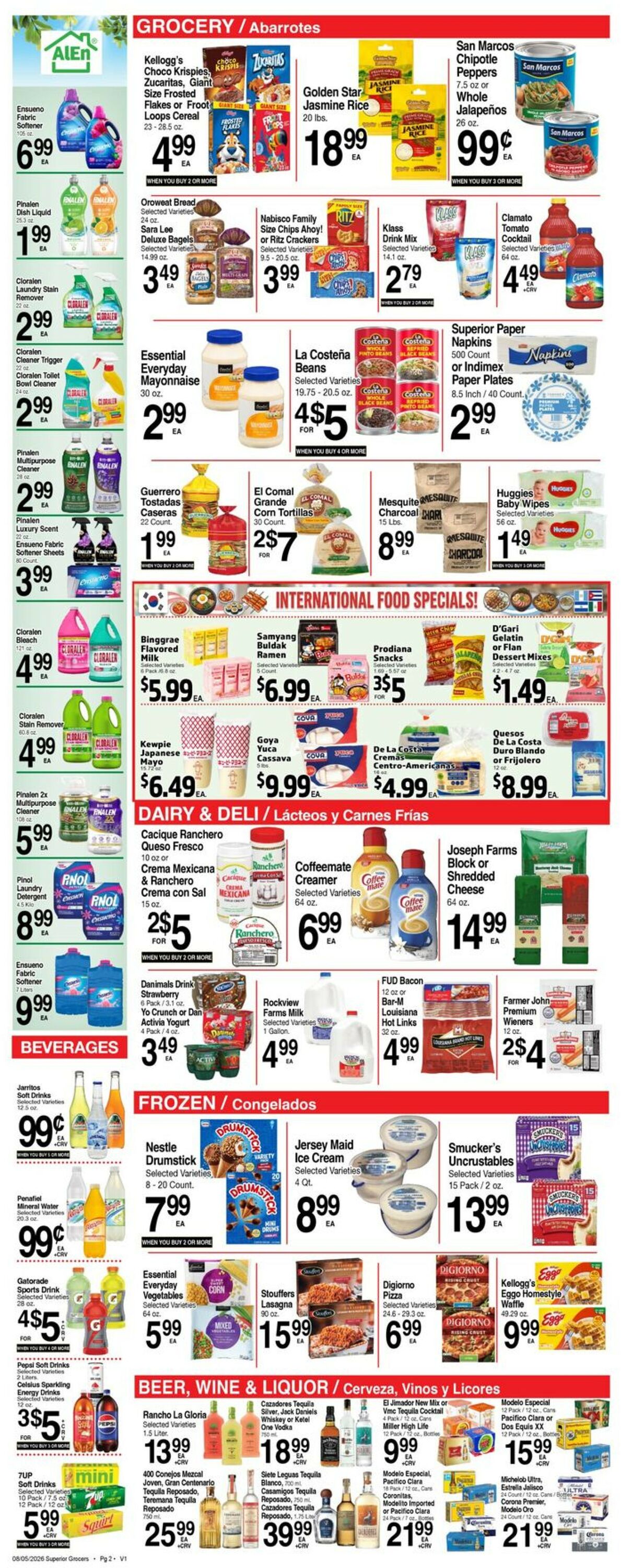 Catalogue Superior Grocers from 08/05/2026