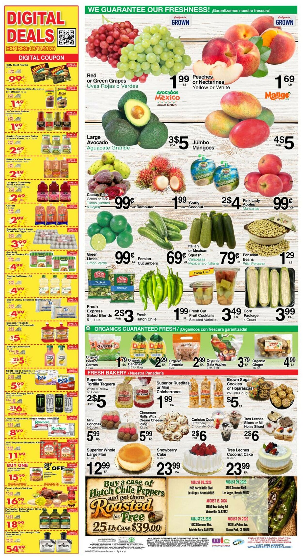 Catalogue Superior Grocers from 08/05/2026