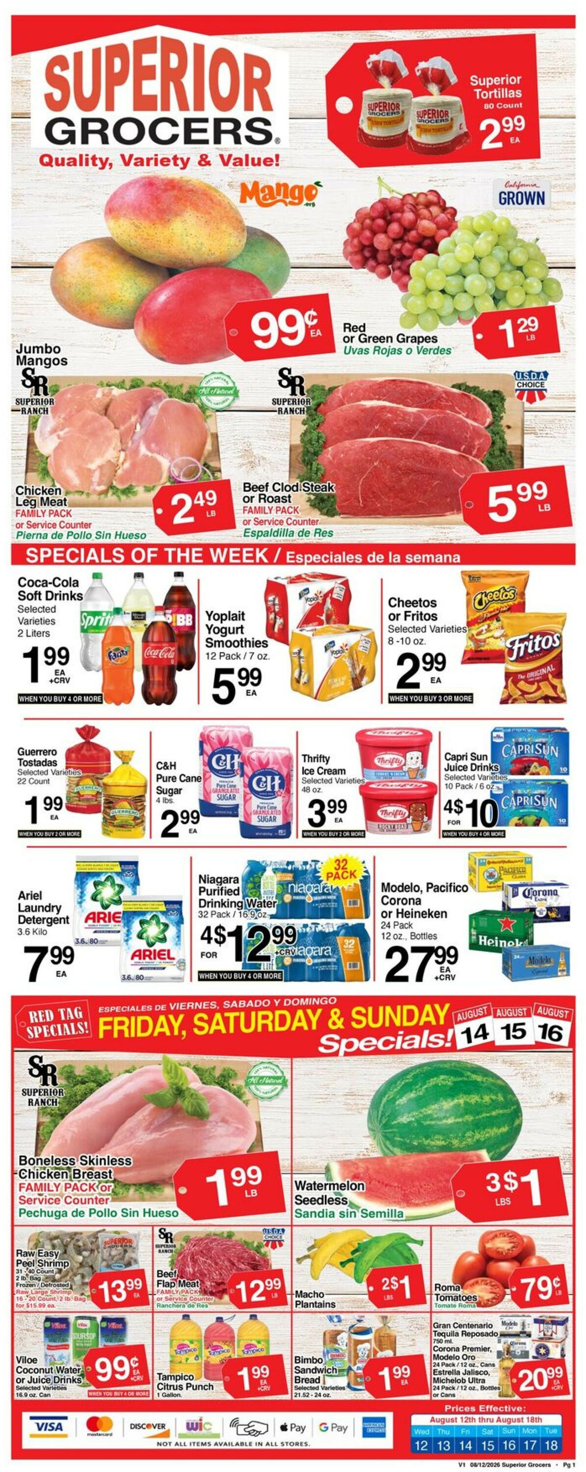 Catalogue Superior Grocers from 08/12/2026