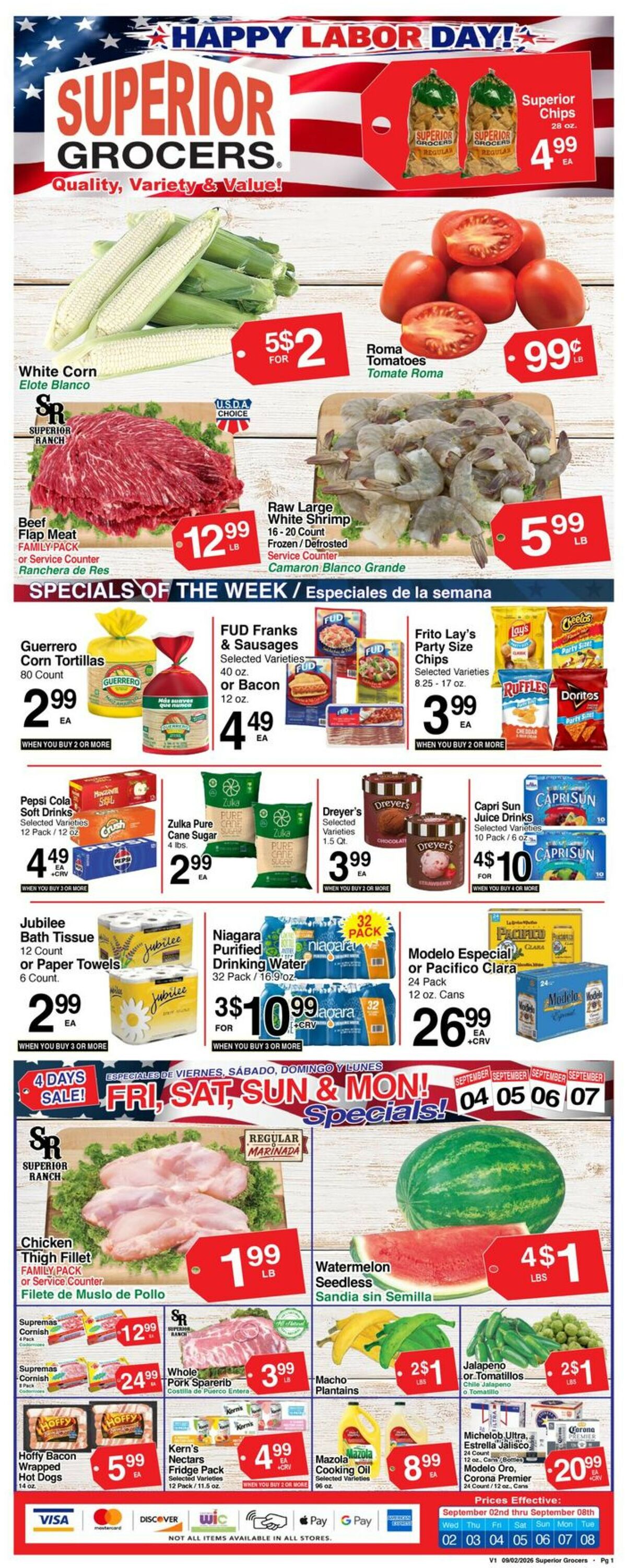 Catalogue Superior Grocers from 09/02/2026