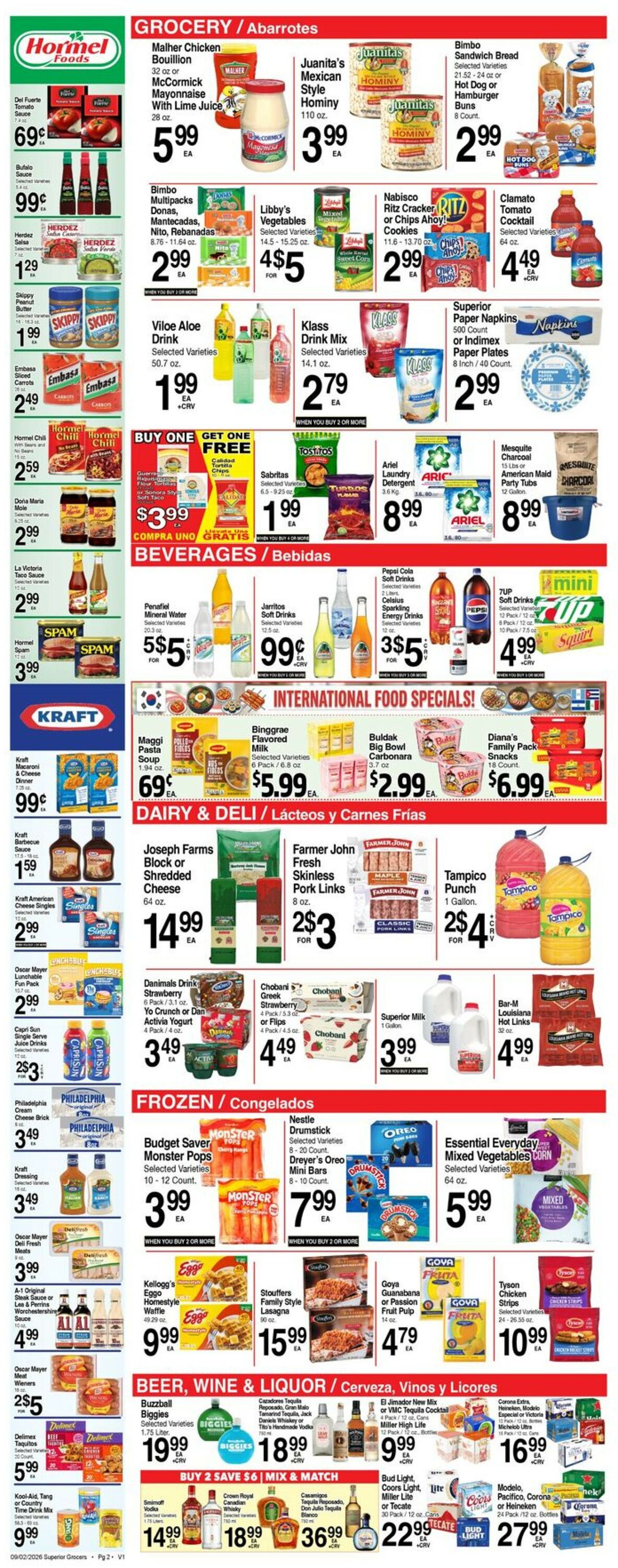 Catalogue Superior Grocers from 09/02/2026