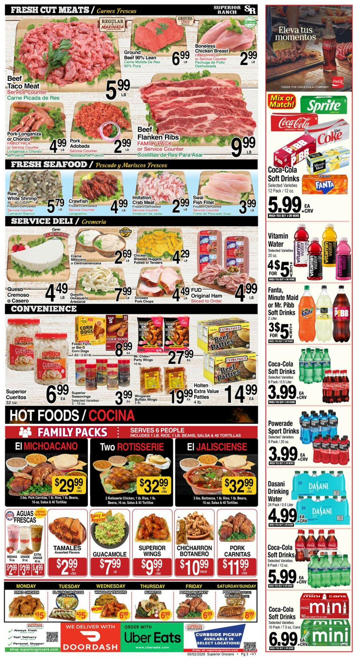 Catalogue Superior Grocers from 09/02/2026