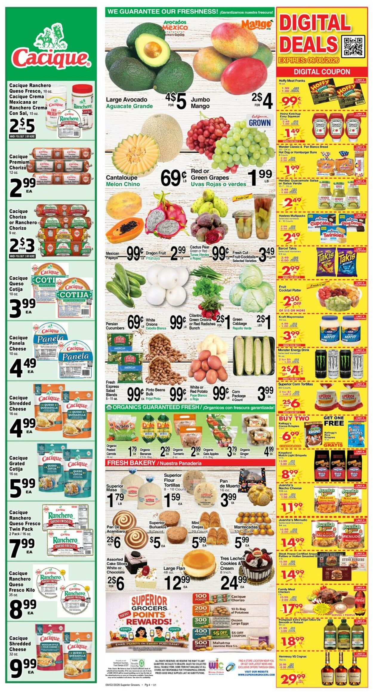Catalogue Superior Grocers from 09/02/2026