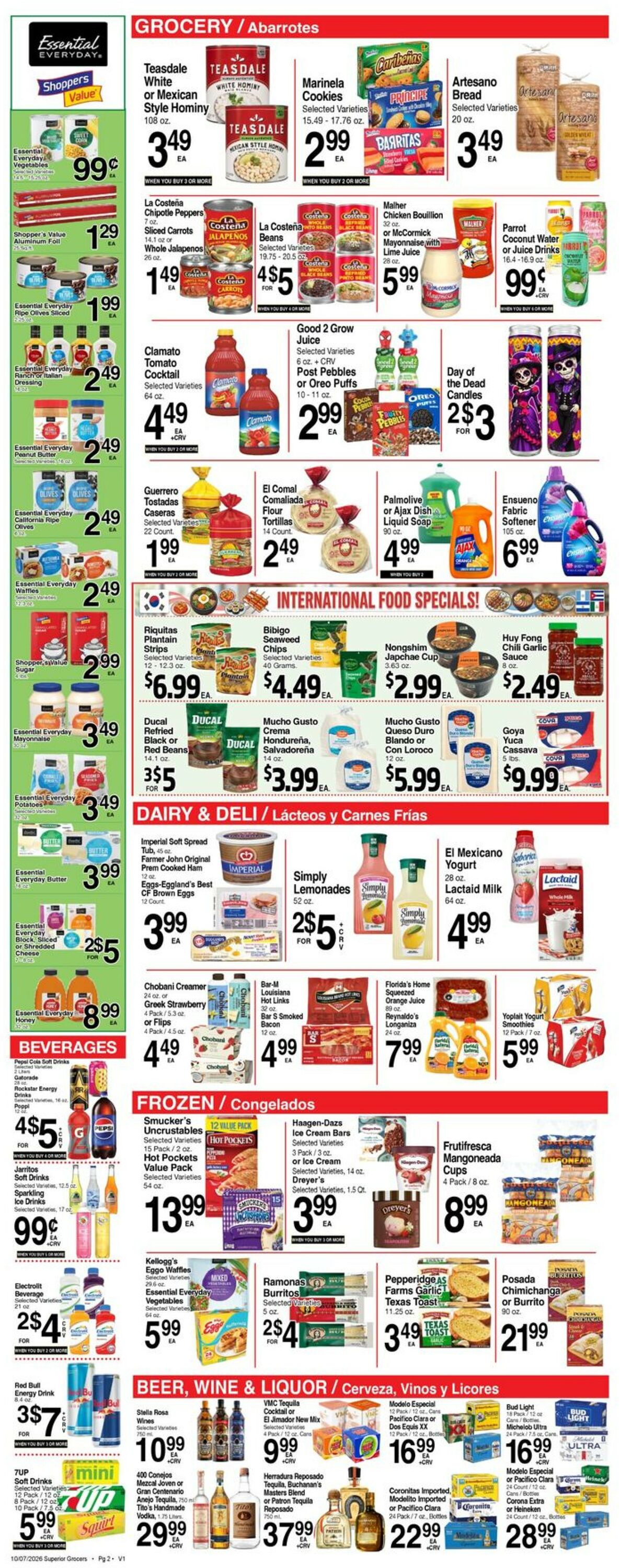 Catalogue Superior Grocers from 10/07/2026