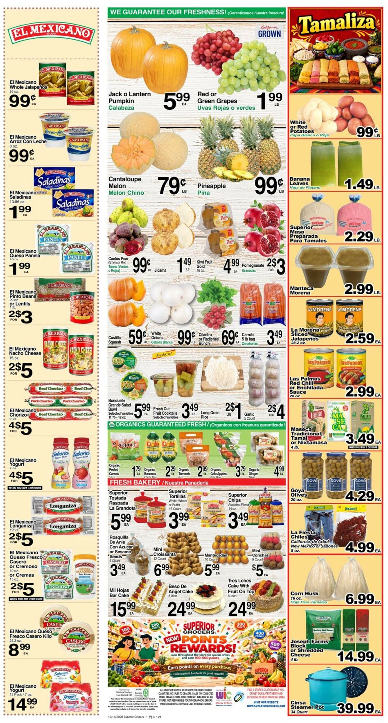 Catalogue Superior Grocers from 10/14/2026