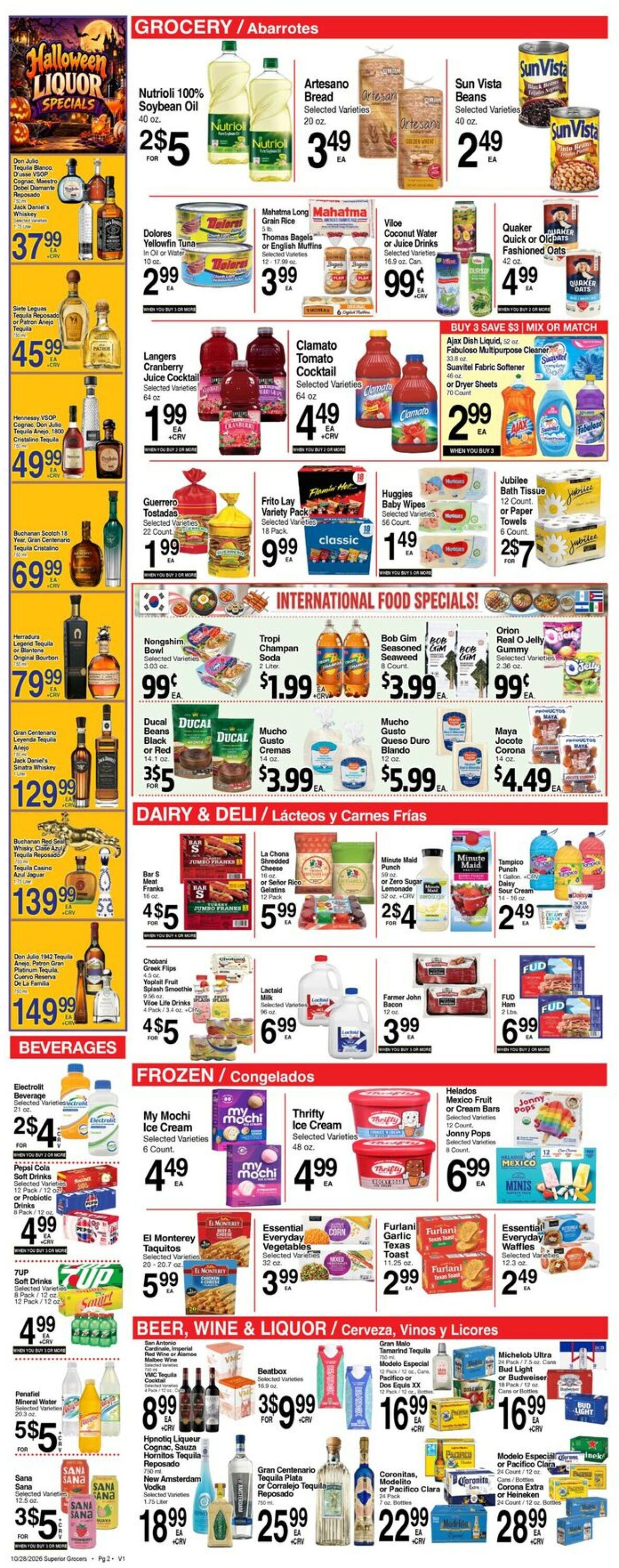 Catalogue Superior Grocers from 10/28/2026