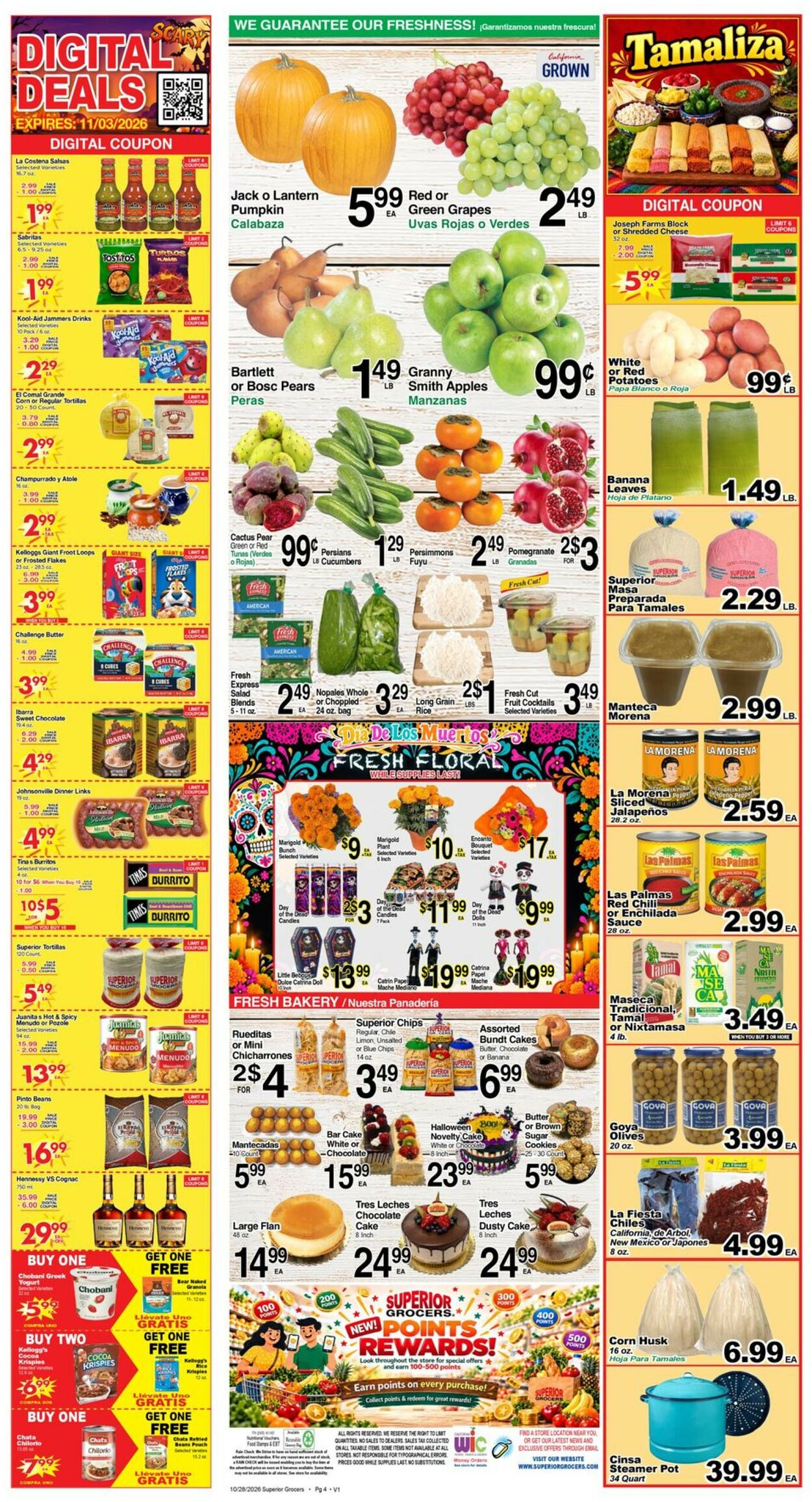 Catalogue Superior Grocers from 10/28/2026