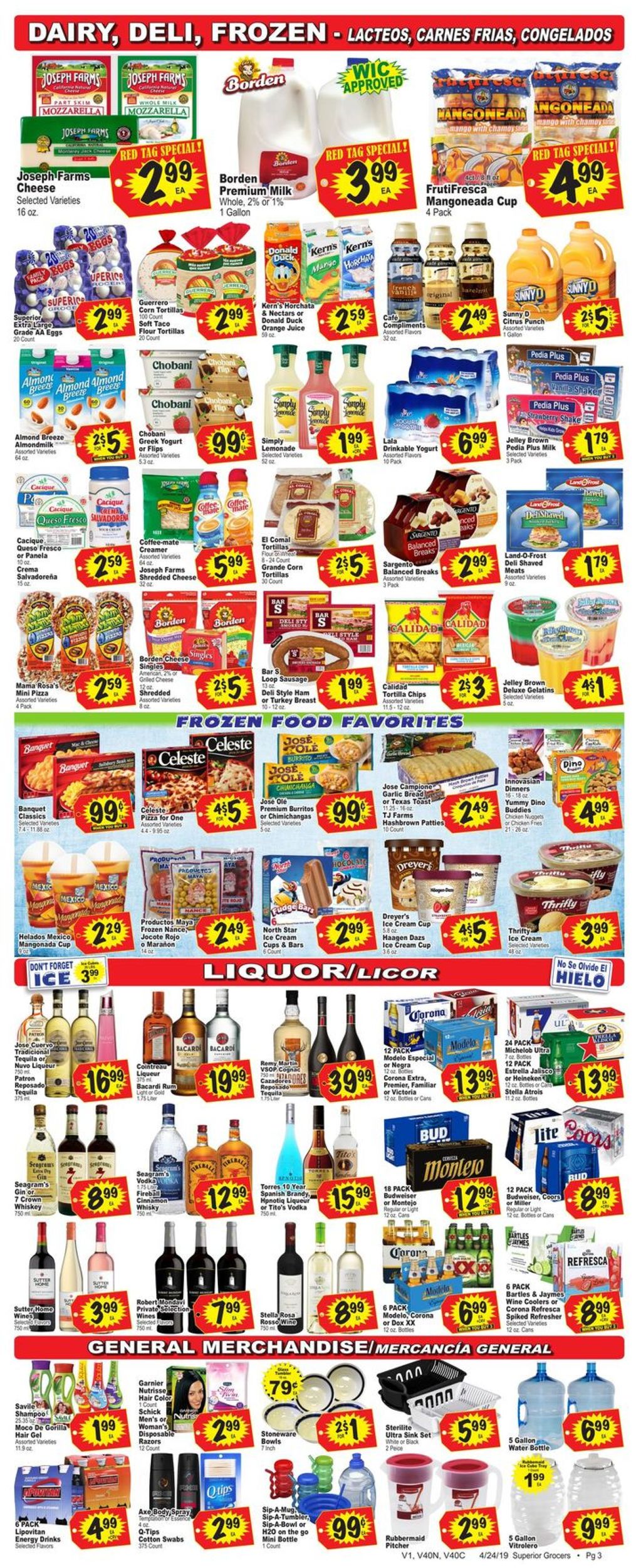 Catalogue Superior Grocers from 04/24/2019
