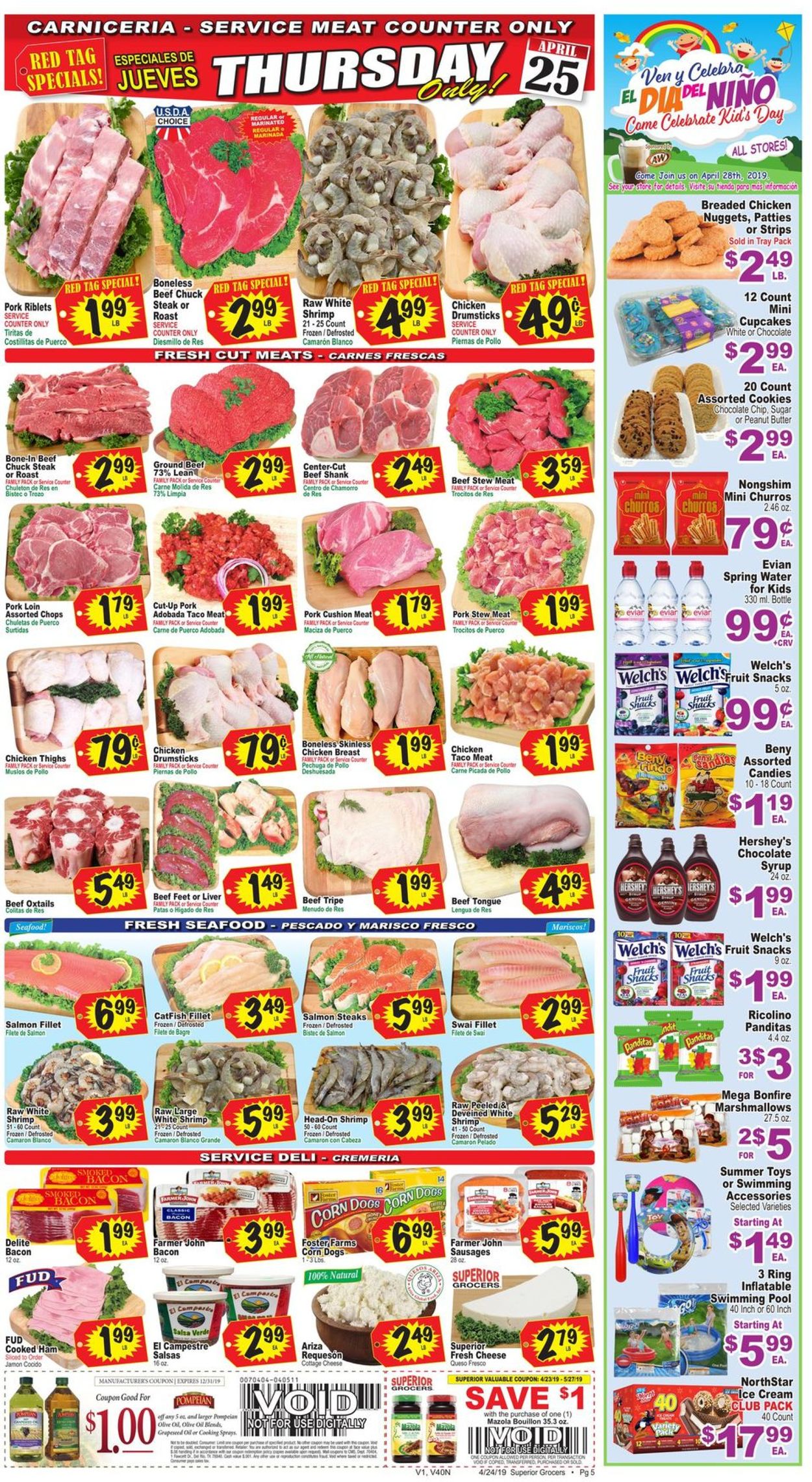 Catalogue Superior Grocers from 04/24/2019