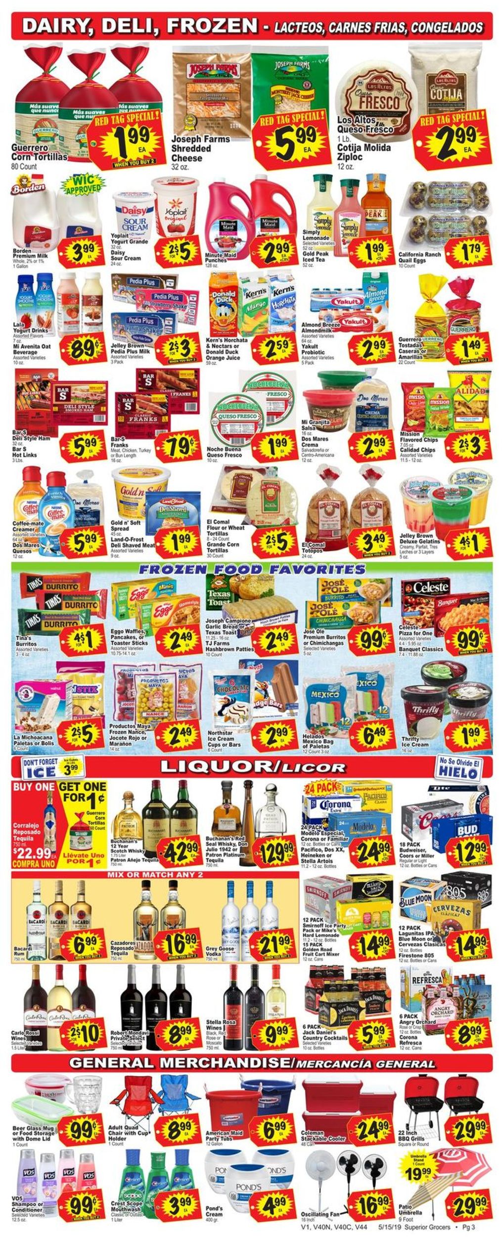 Catalogue Superior Grocers from 05/22/2019