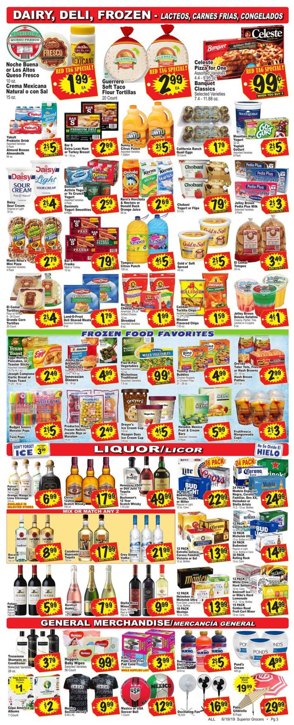 Catalogue Superior Grocers from 06/19/2019