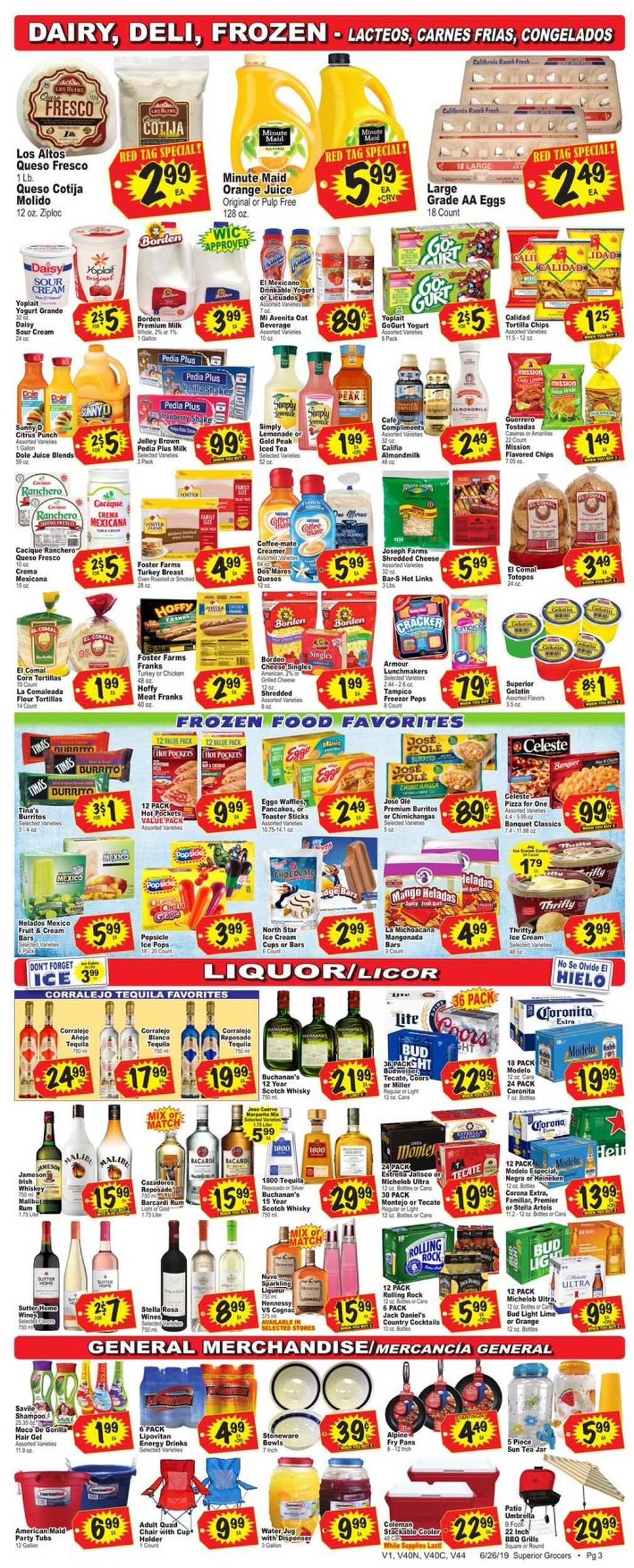 Catalogue Superior Grocers from 06/26/2019