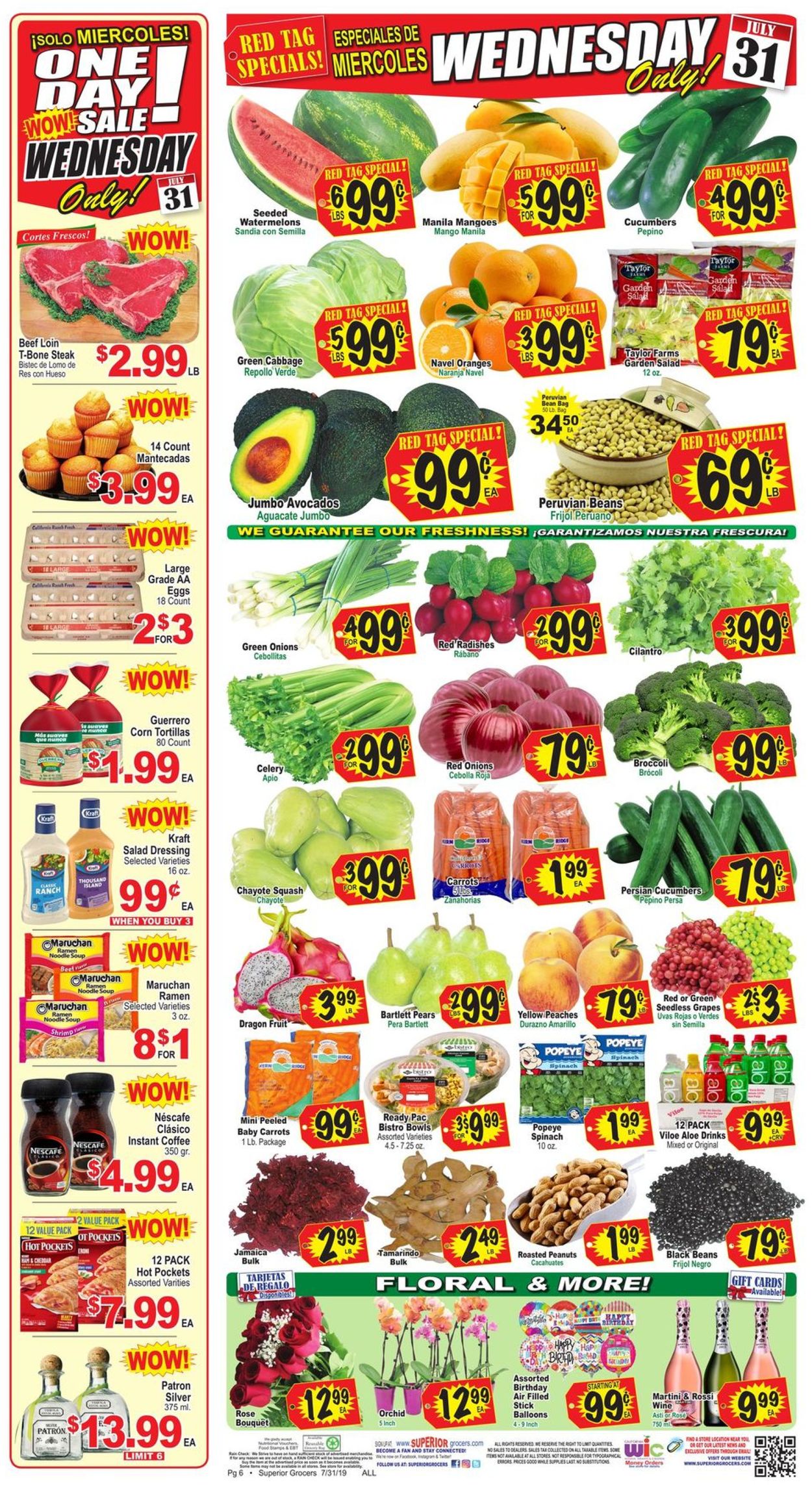Catalogue Superior Grocers from 07/31/2019