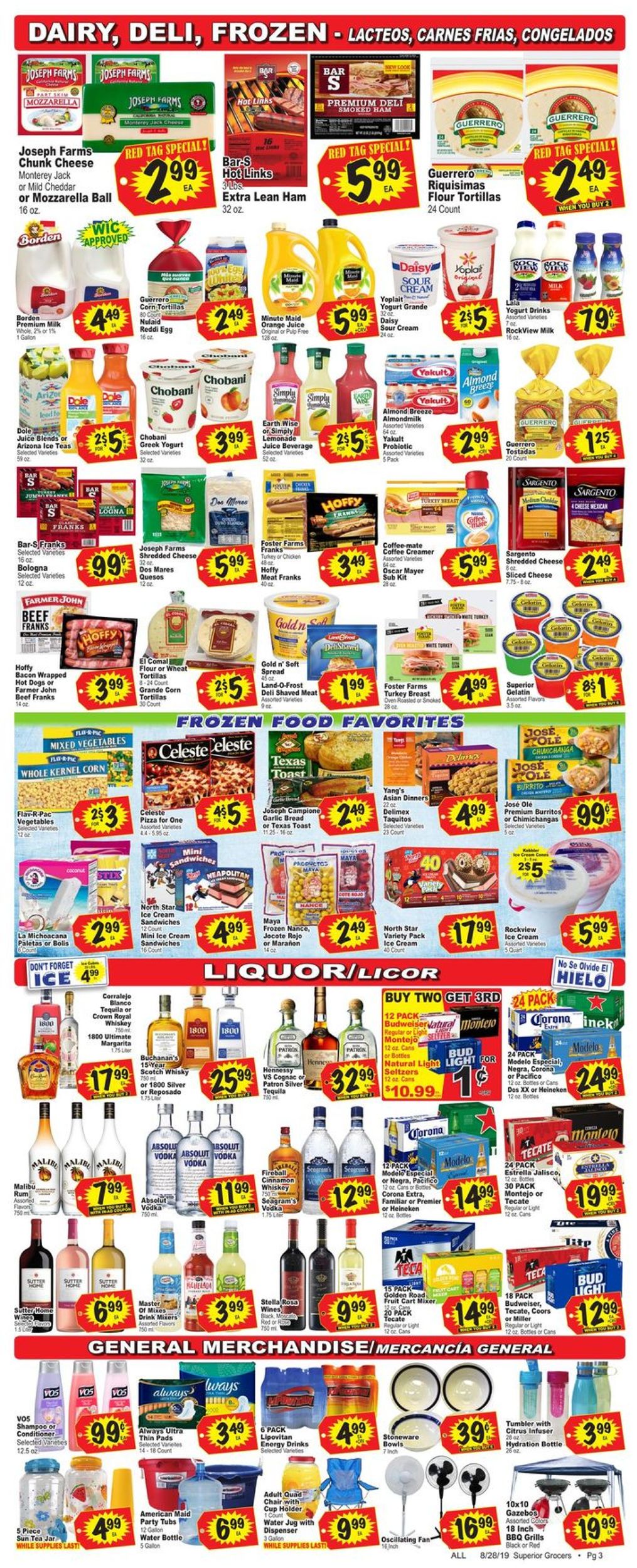 Catalogue Superior Grocers from 08/28/2019