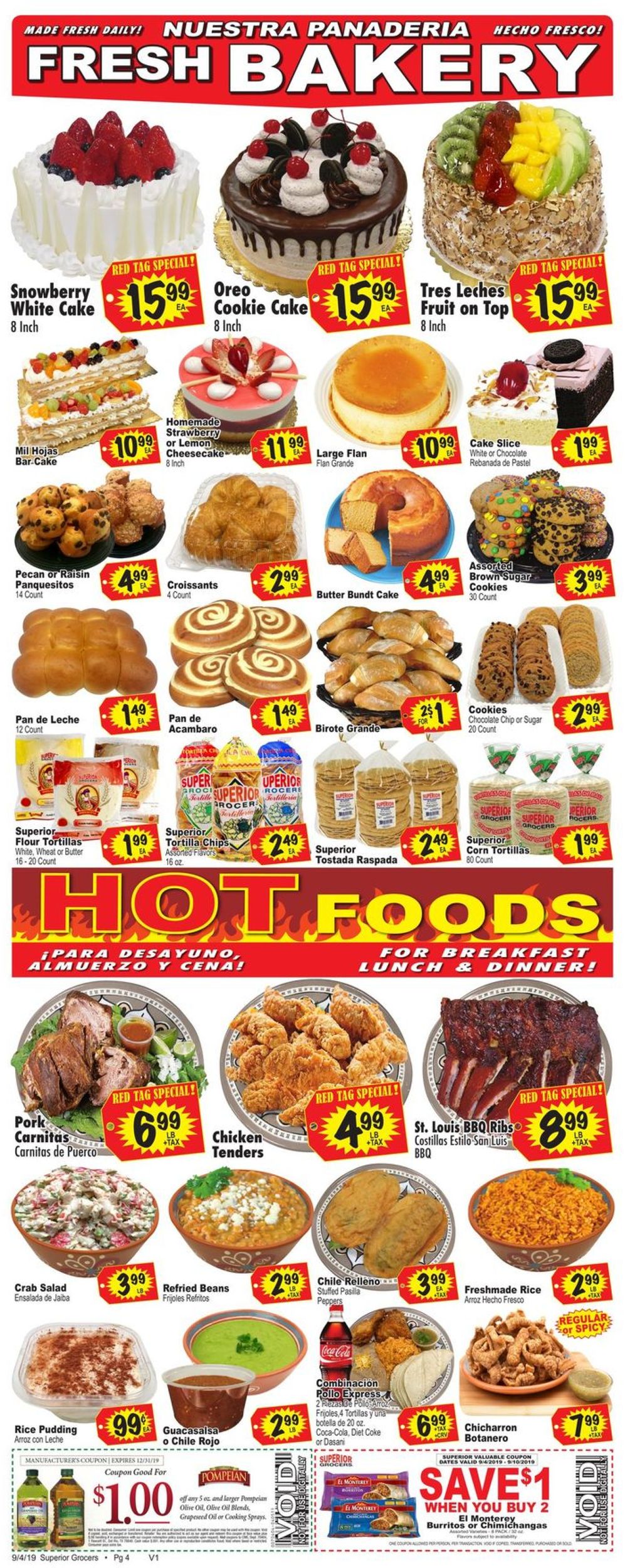 Catalogue Superior Grocers from 09/04/2019