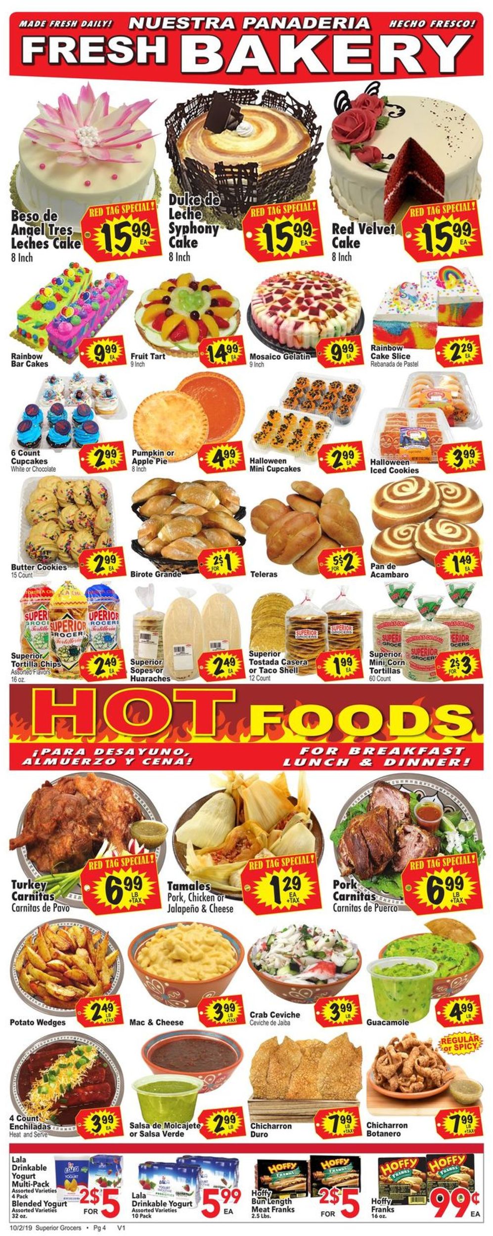 Catalogue Superior Grocers from 10/02/2019