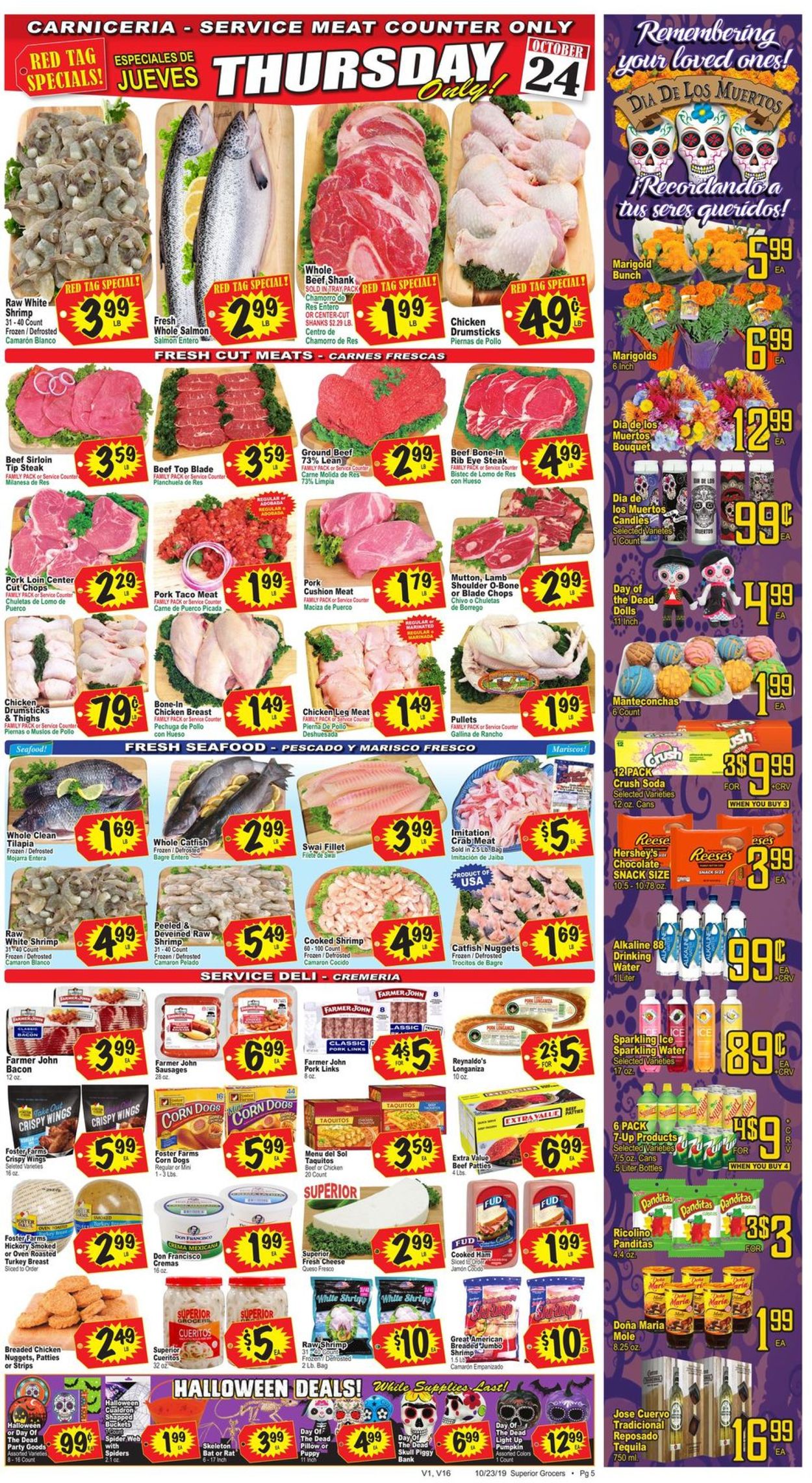 Catalogue Superior Grocers from 10/23/2019