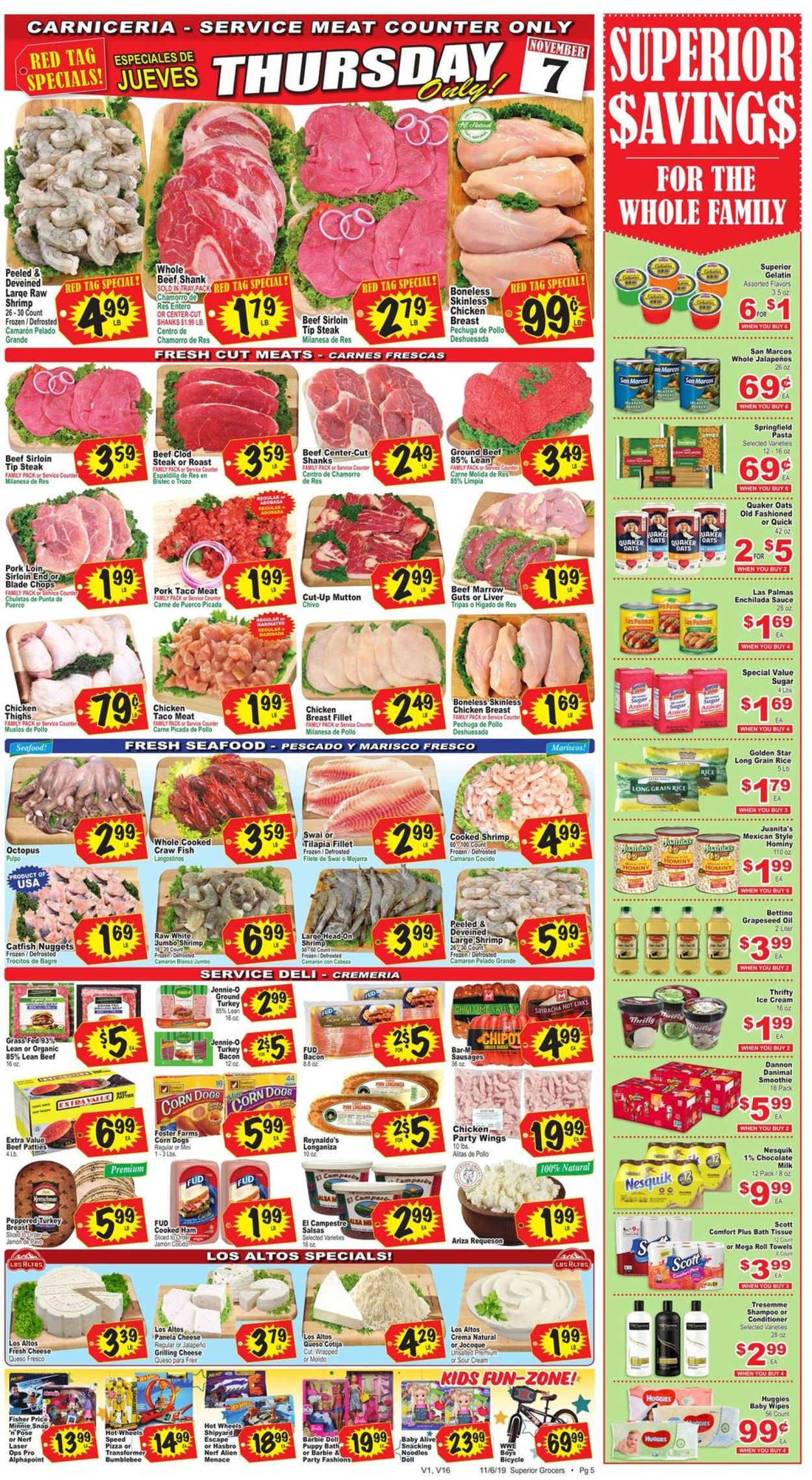 Catalogue Superior Grocers from 11/06/2019