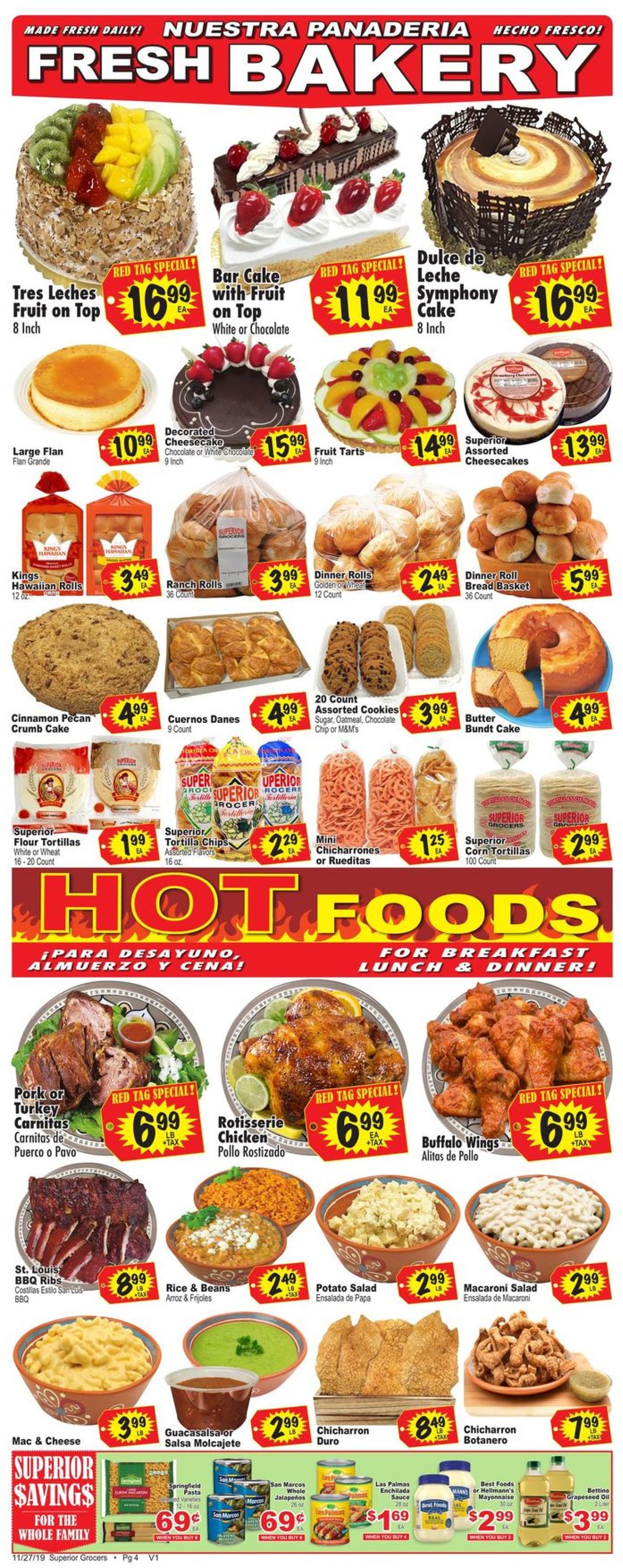 Catalogue Superior Grocers from 11/27/2019