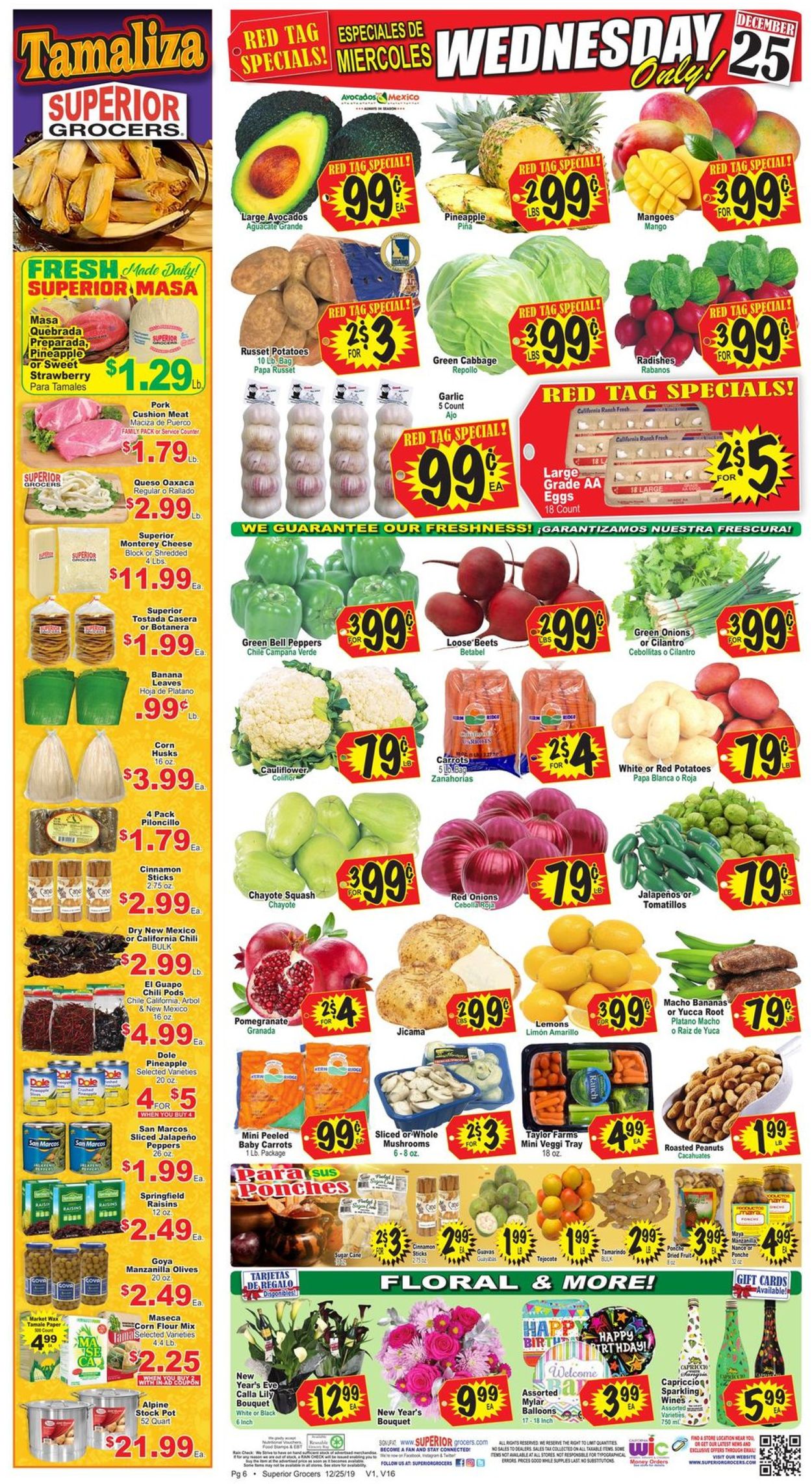 Superior Grocers - New Year's Ad 2019/2020 Current weekly ad 12/25 - 01 ...
