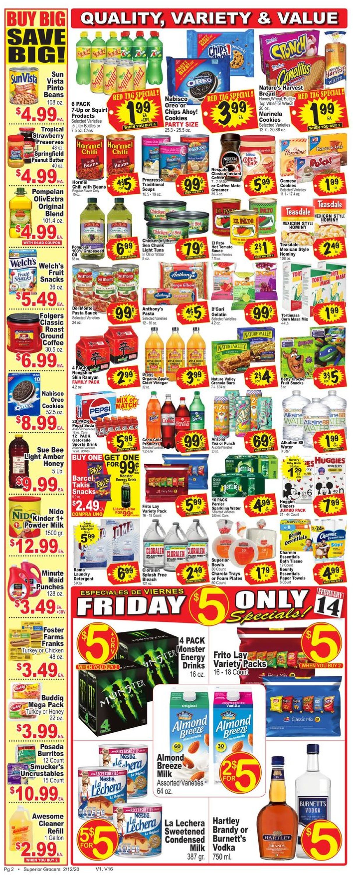 Catalogue Superior Grocers from 02/12/2020