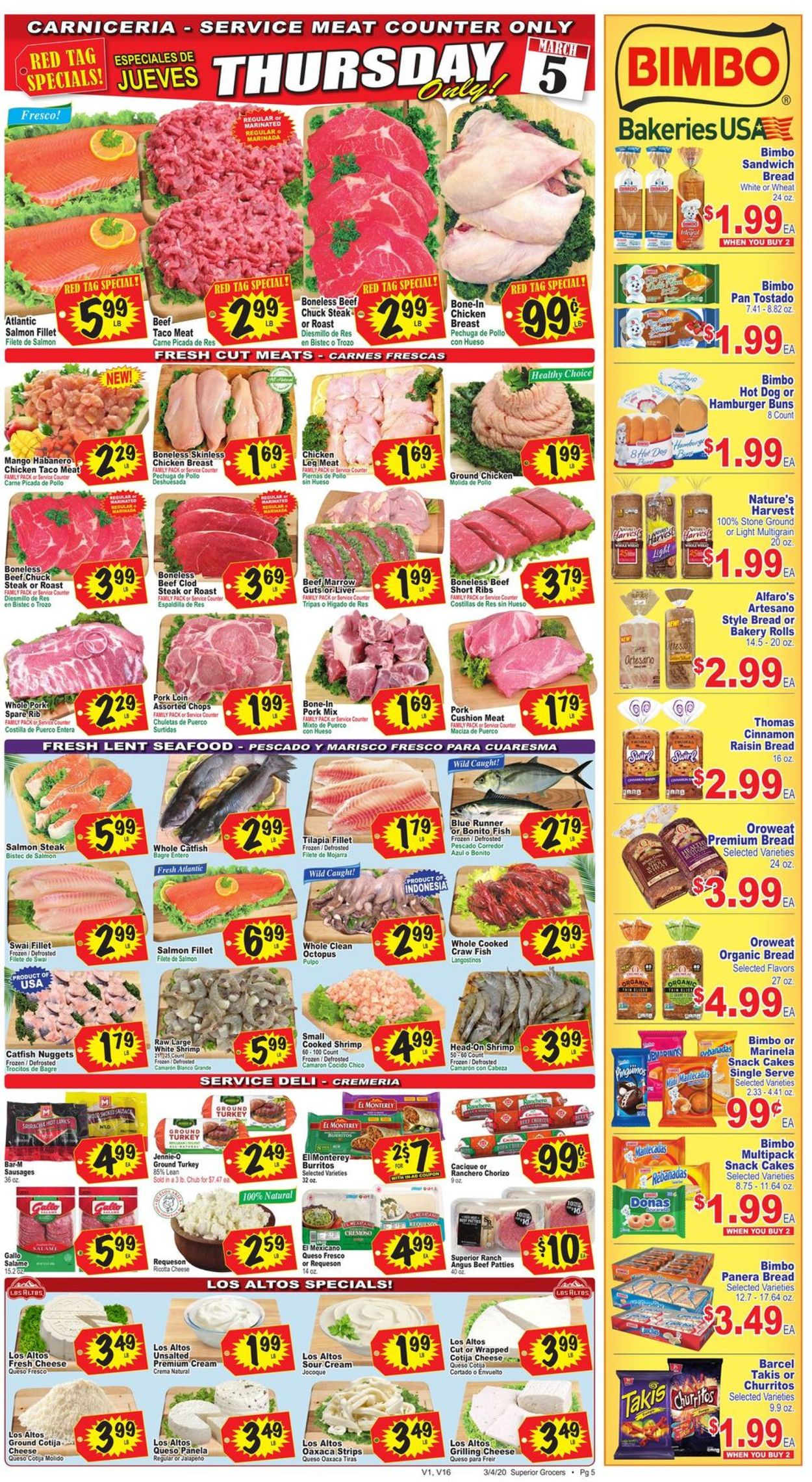 Catalogue Superior Grocers from 03/04/2020