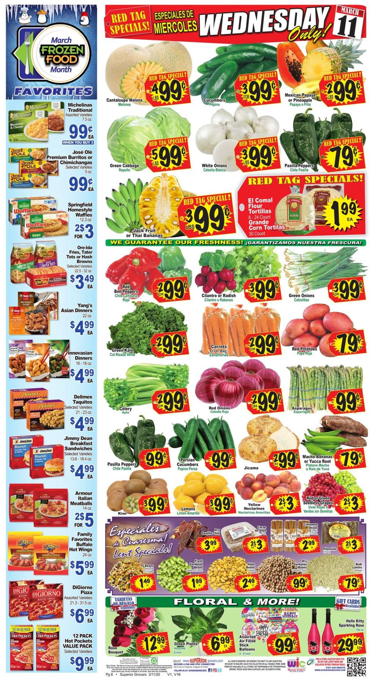 Catalogue Superior Grocers from 03/11/2020