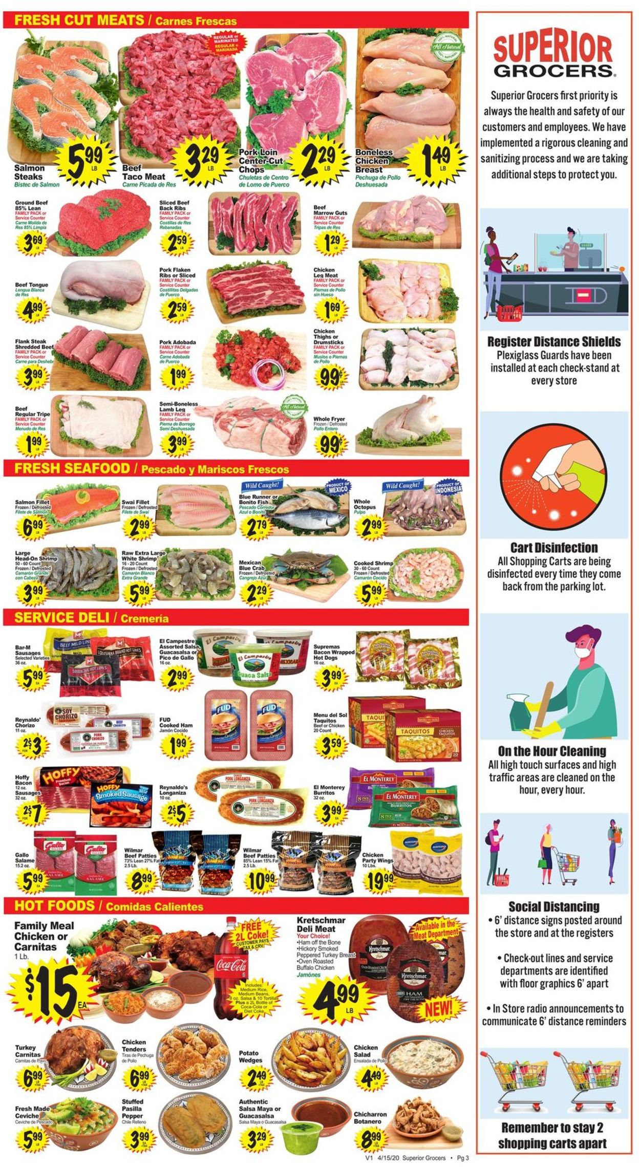 Catalogue Superior Grocers from 04/15/2020