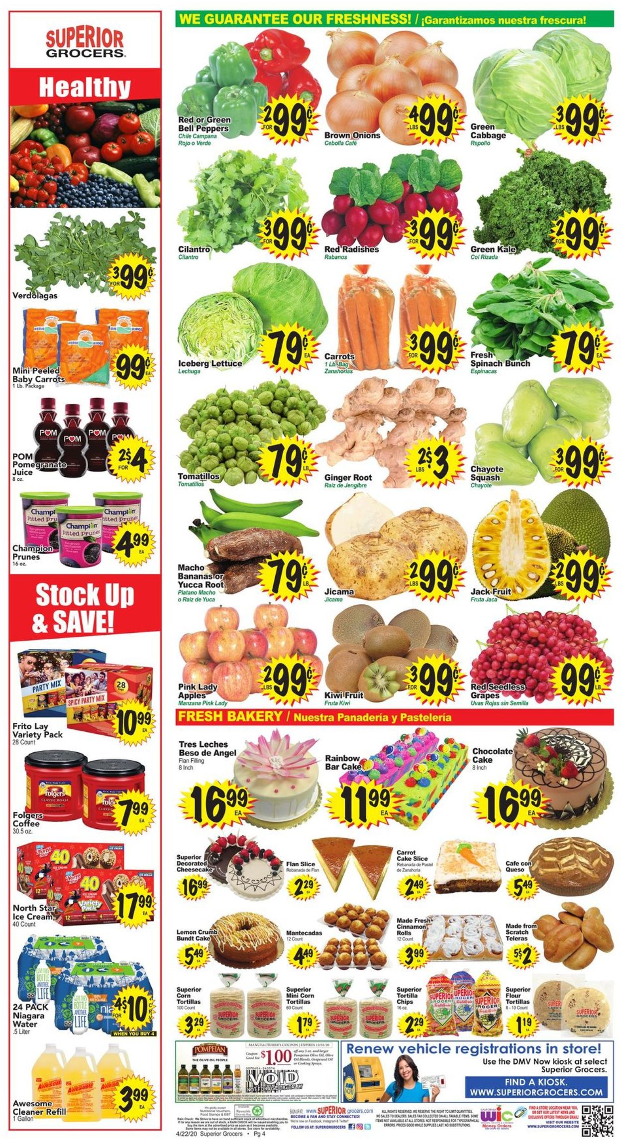 Catalogue Superior Grocers from 04/22/2020
