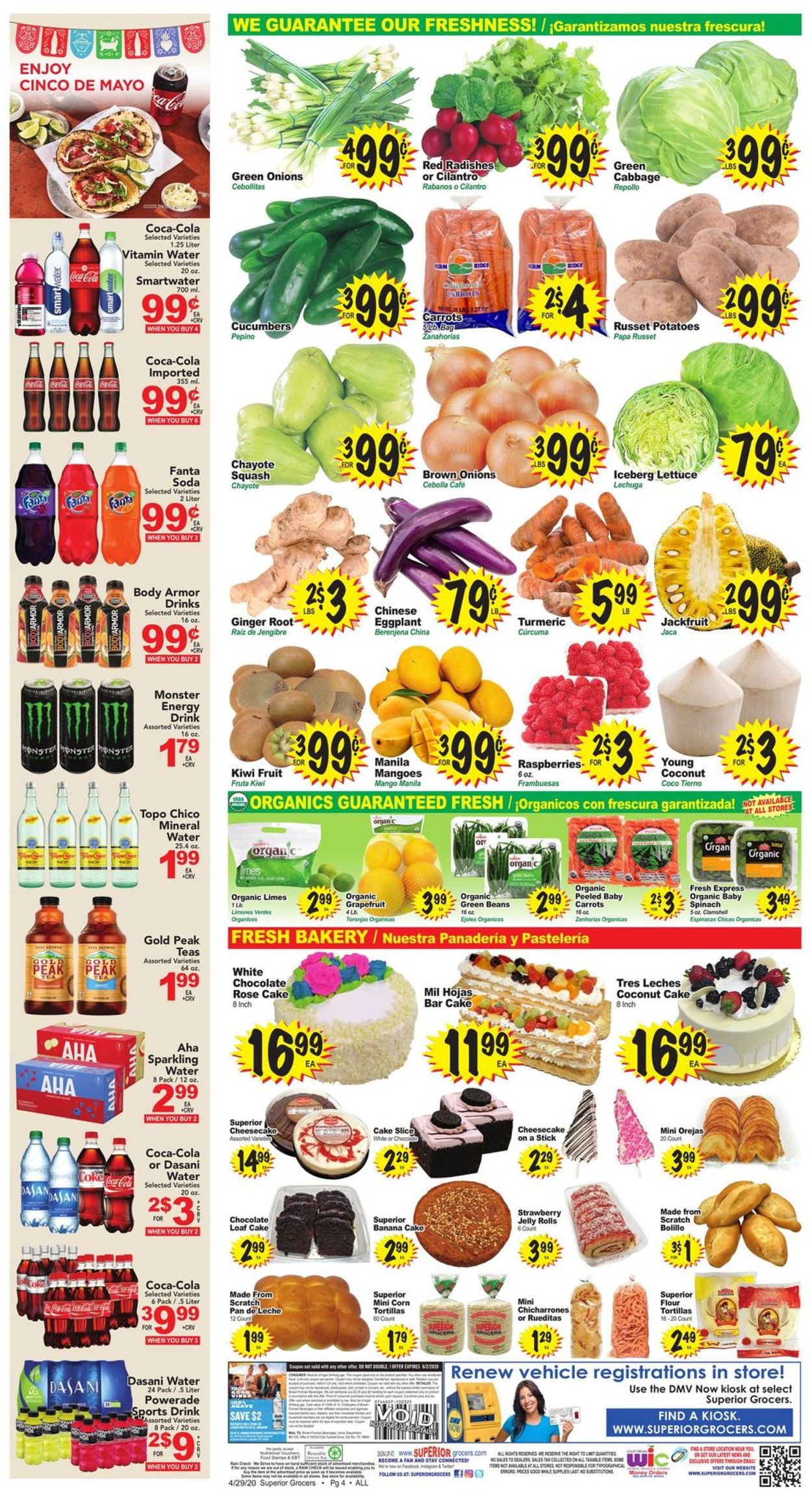 Catalogue Superior Grocers from 04/29/2020