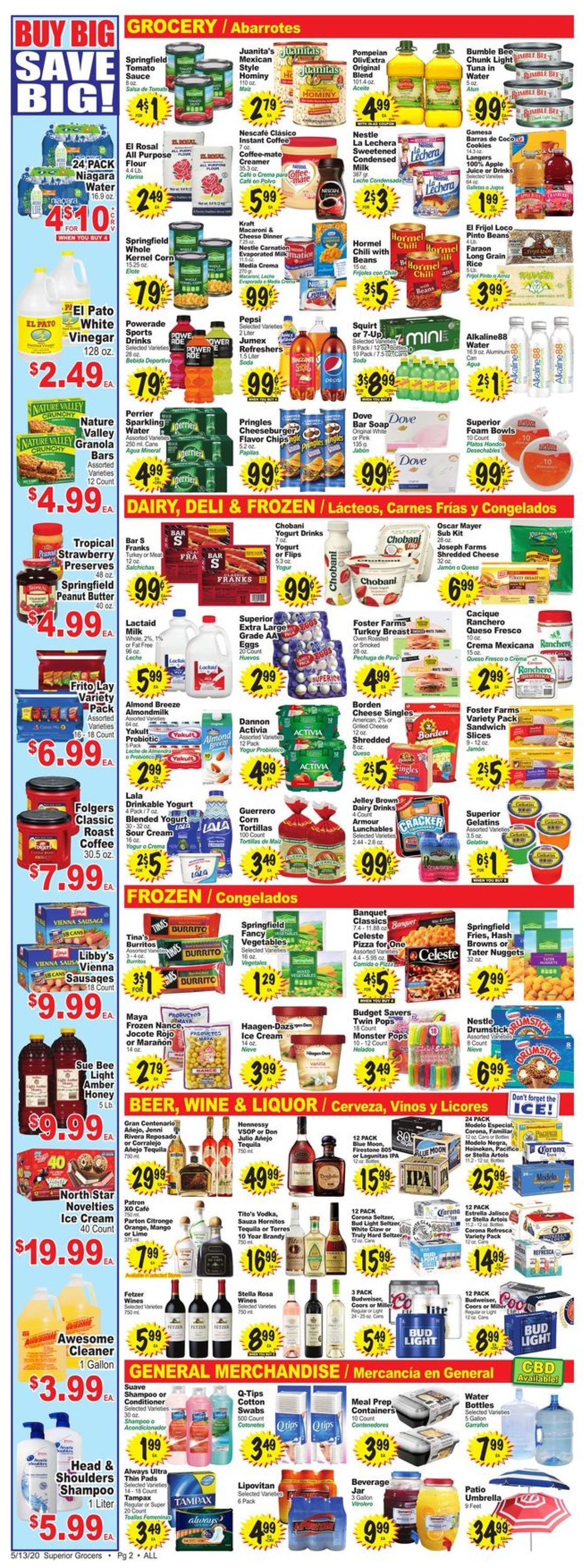 Catalogue Superior Grocers from 05/13/2020